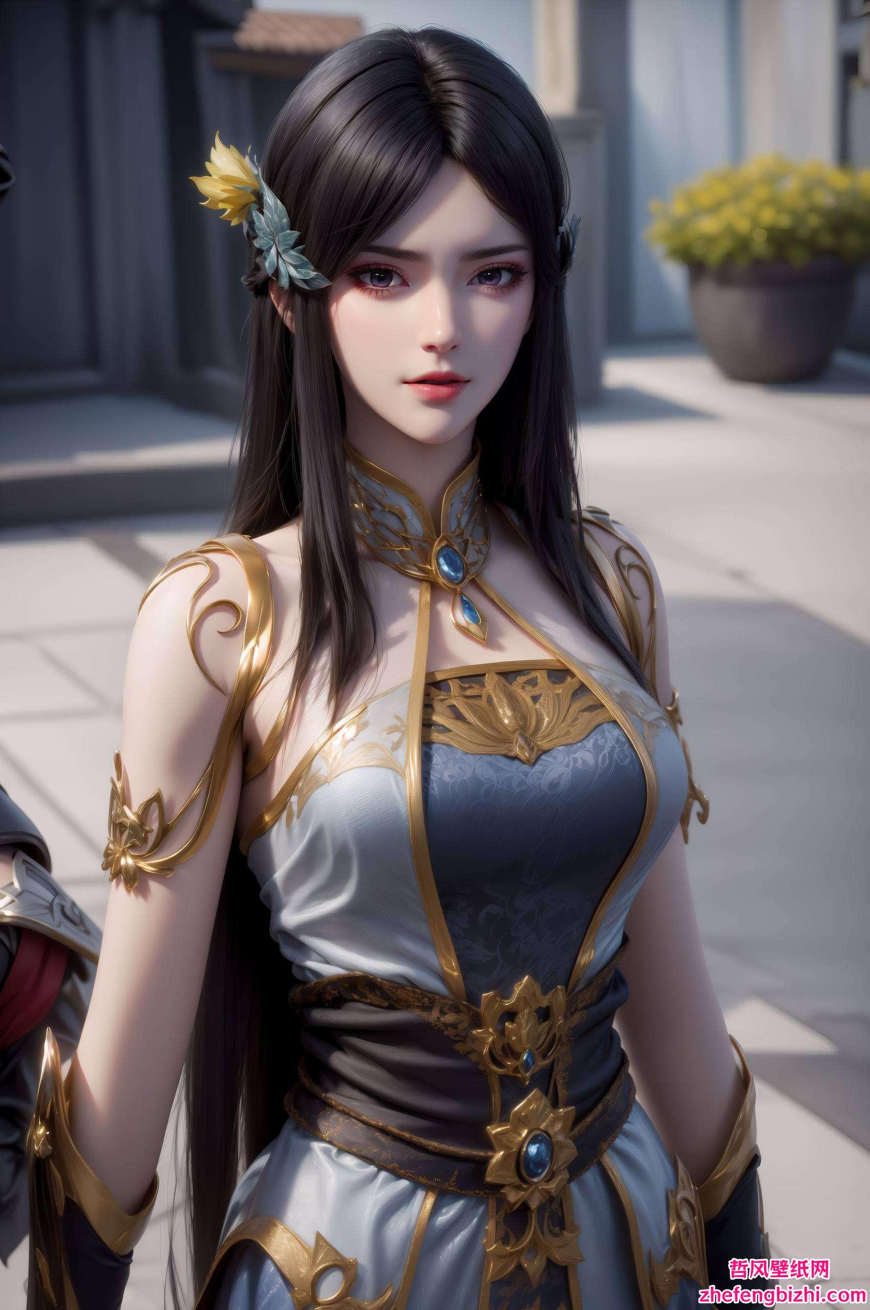 让你的电脑也变得美美哒！💖✨🌸让人一眼就爱上她！快来看看这款高清全屏的柳菲横屏壁纸