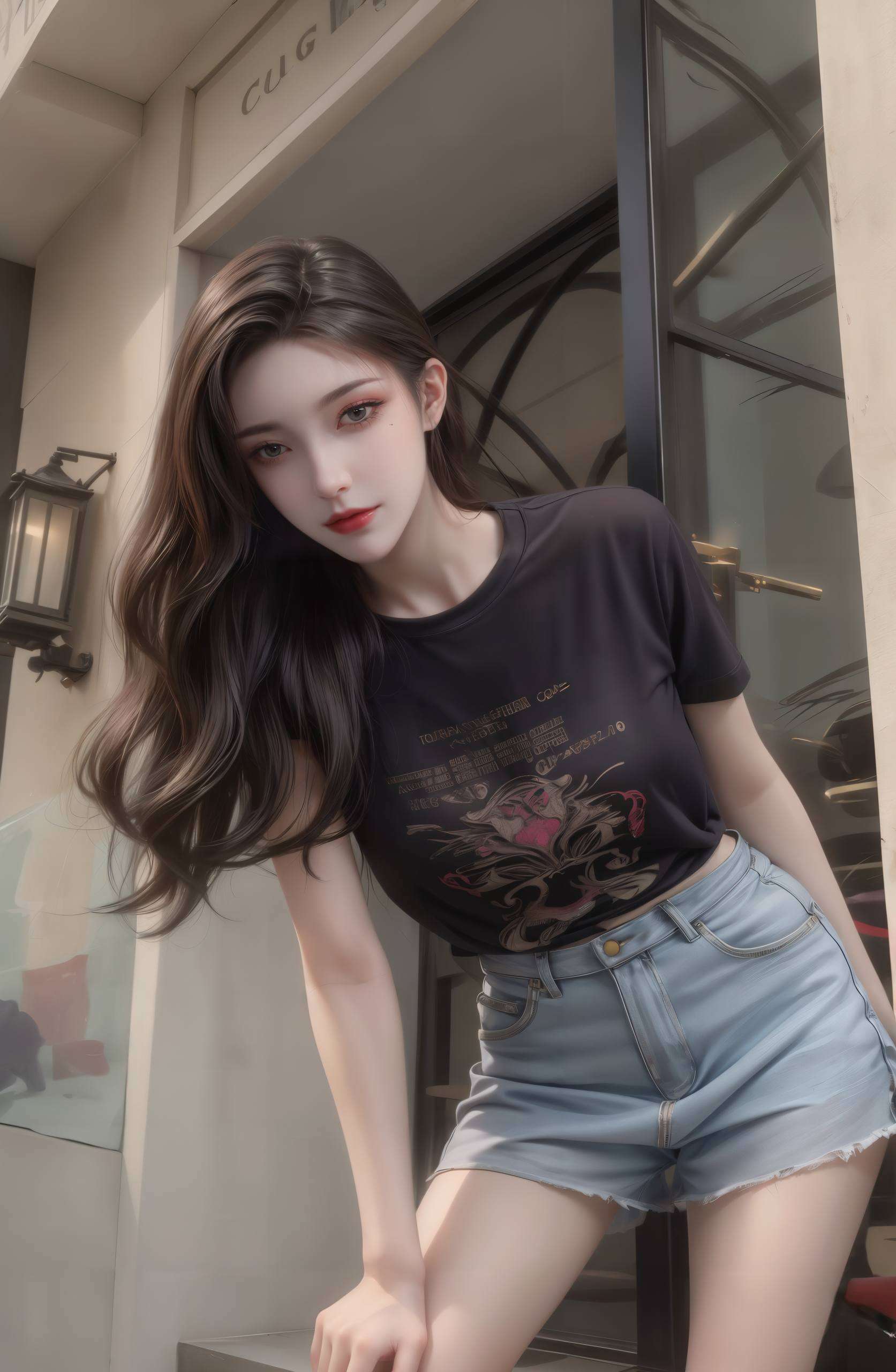彩鳞萦绕蛇女之美与七彩吞天蟒的霸气交织