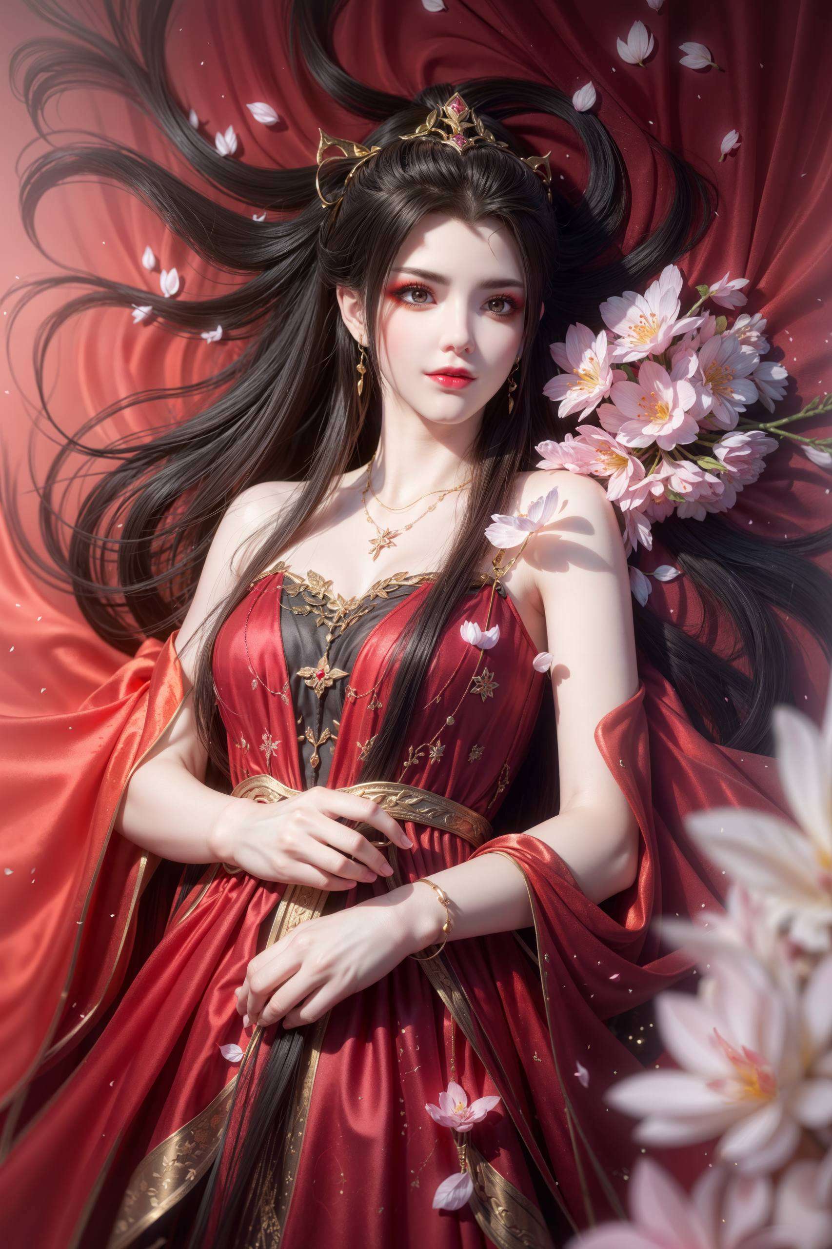 七彩吞天蟒的绚丽感受国漫女神的独特魅力