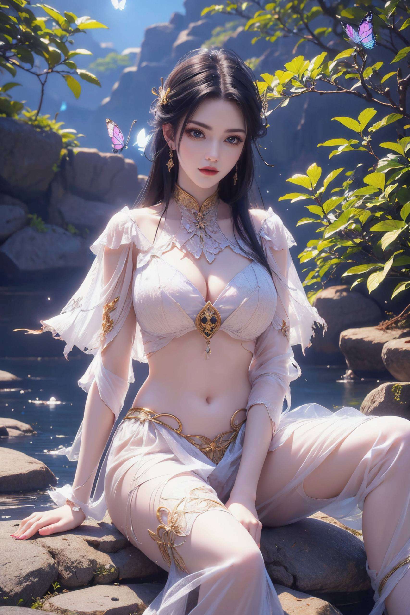 我要分享的是一组斗破苍穹中美杜莎的壁纸这组壁纸