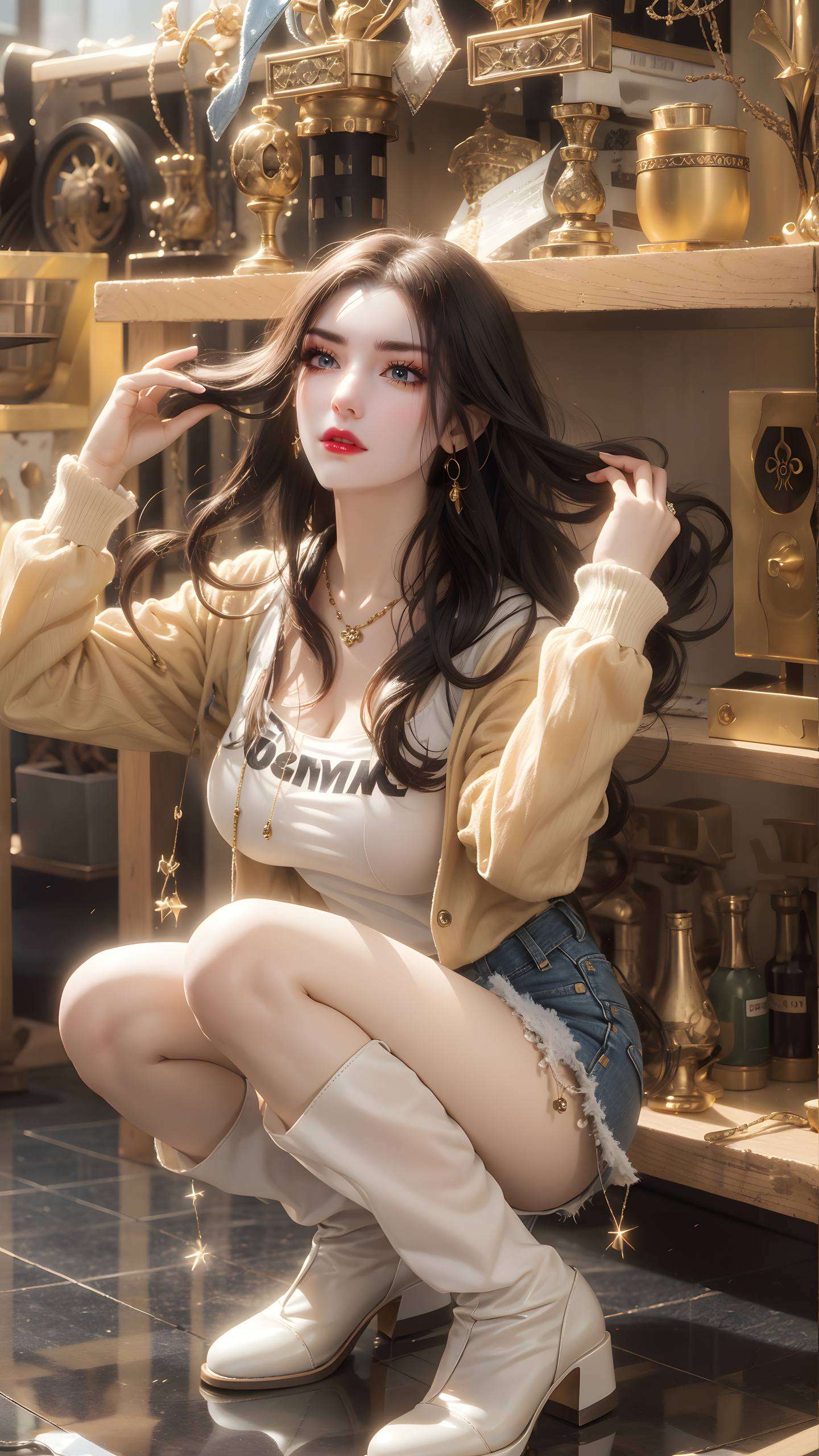 每一张都是对国漫女神们的深情致敬交织成一幅幅令人心动的手机壁纸