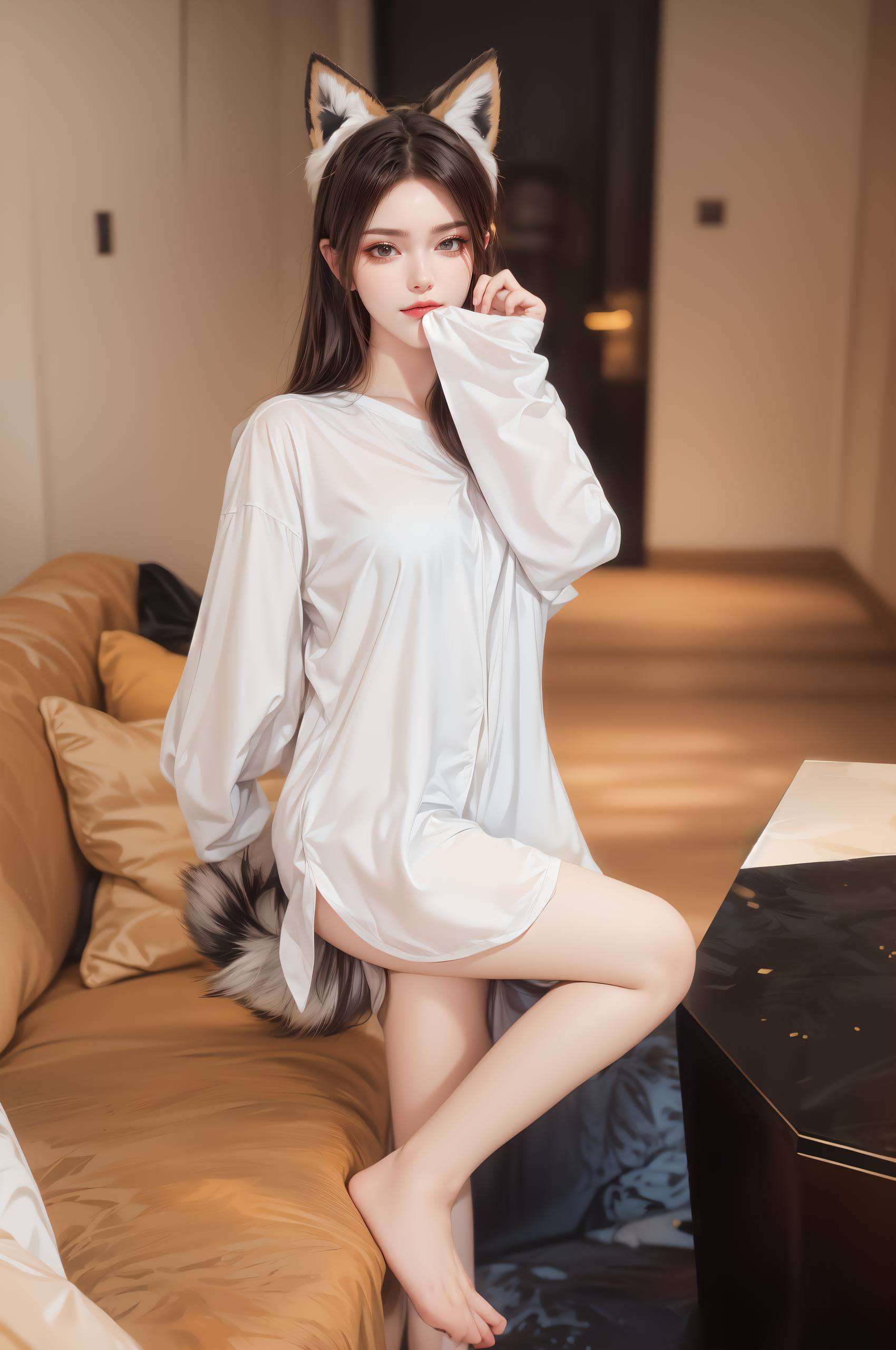 在这国漫壁纸中她的每一次凝视