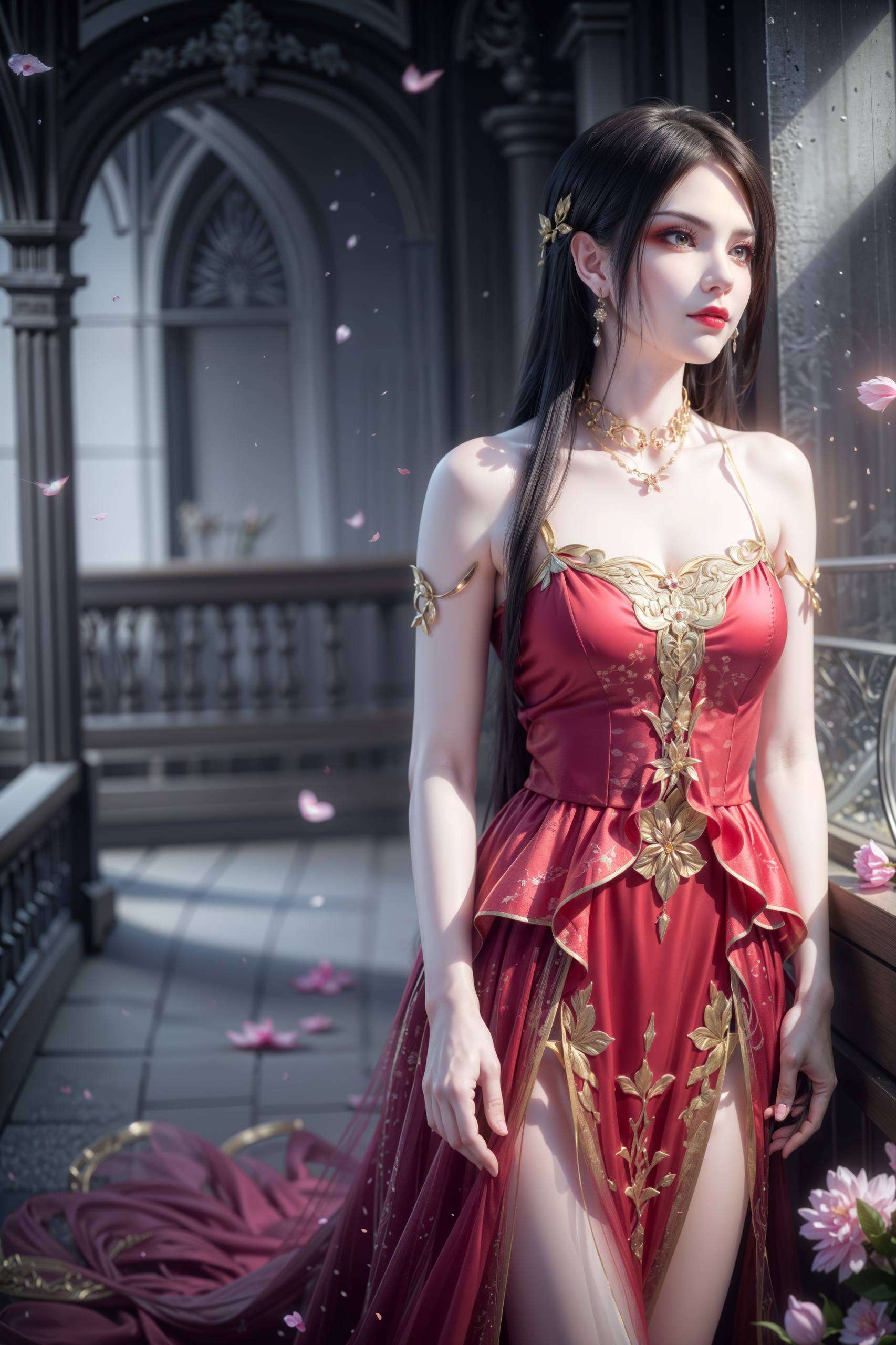 这幅美杜莎斗破苍穹蛇身壁纸为你的电脑桌面增添一份玄幻与浪漫的气息