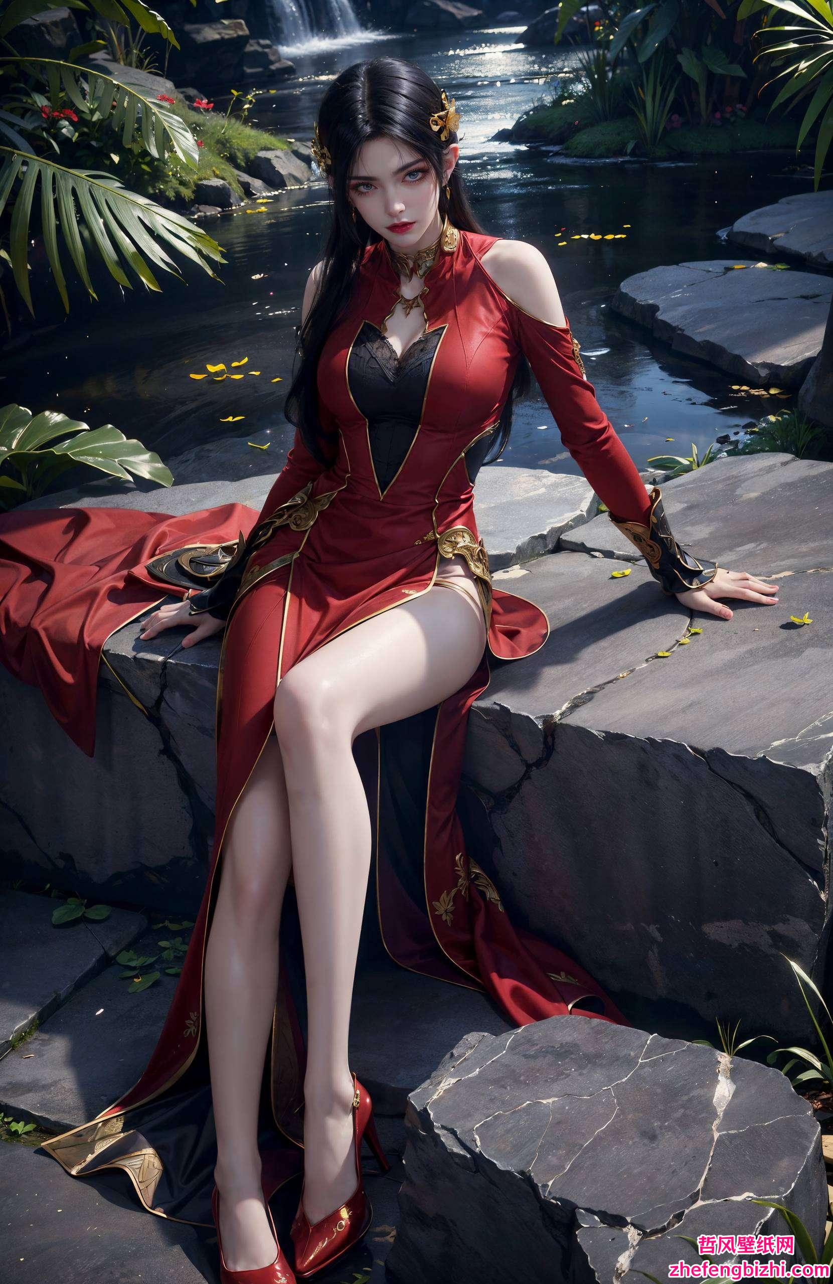 我要分享的是斗破苍穹中的传奇角色——美杜莎女王仿佛每一寸鳞片都闪耀着光彩