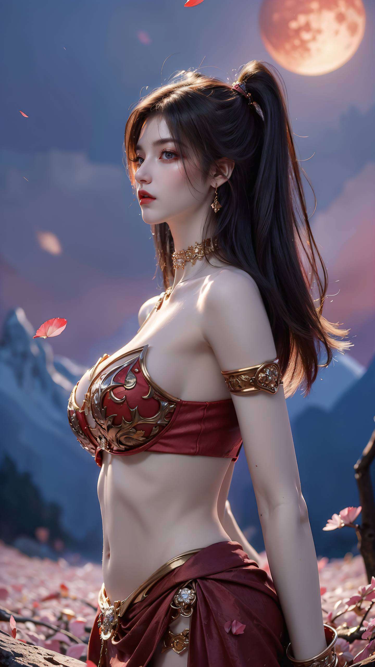 是不是让你的电脑桌面瞬间提升了好几个level？快来感受一下这位国漫女神的独特魅力吧！🐍💖✨身姿优雅