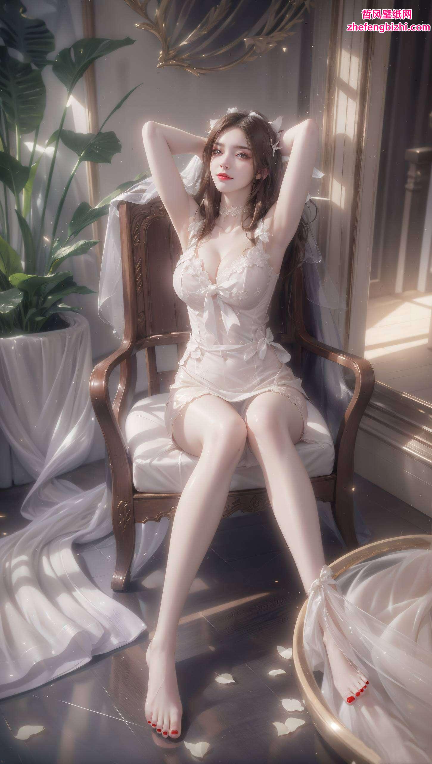 让你的电脑也变得炫酷起来吧！

而且哦壁纸上的她仿佛要从屏幕里跳出来