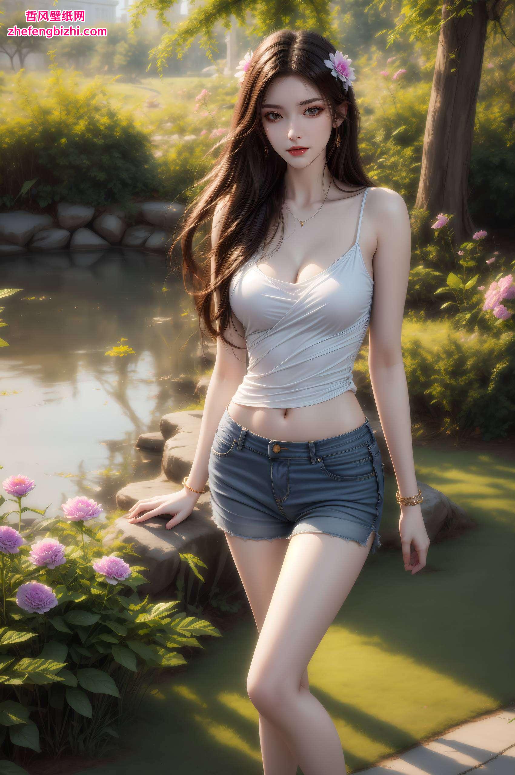 美杜莎斗破的壁纸写真如同梦幻中的存在