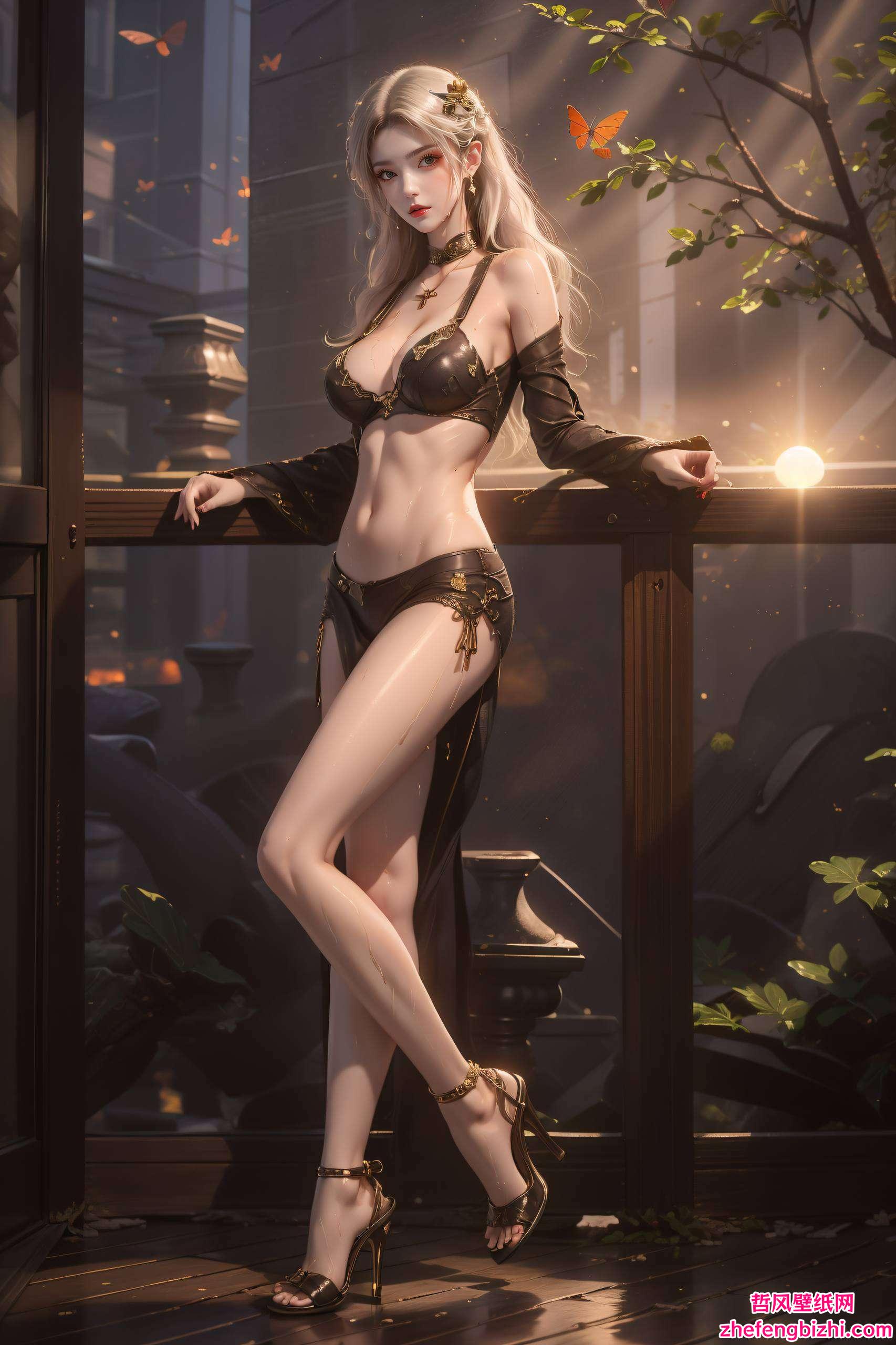 她更是让人在每一次瞥见时