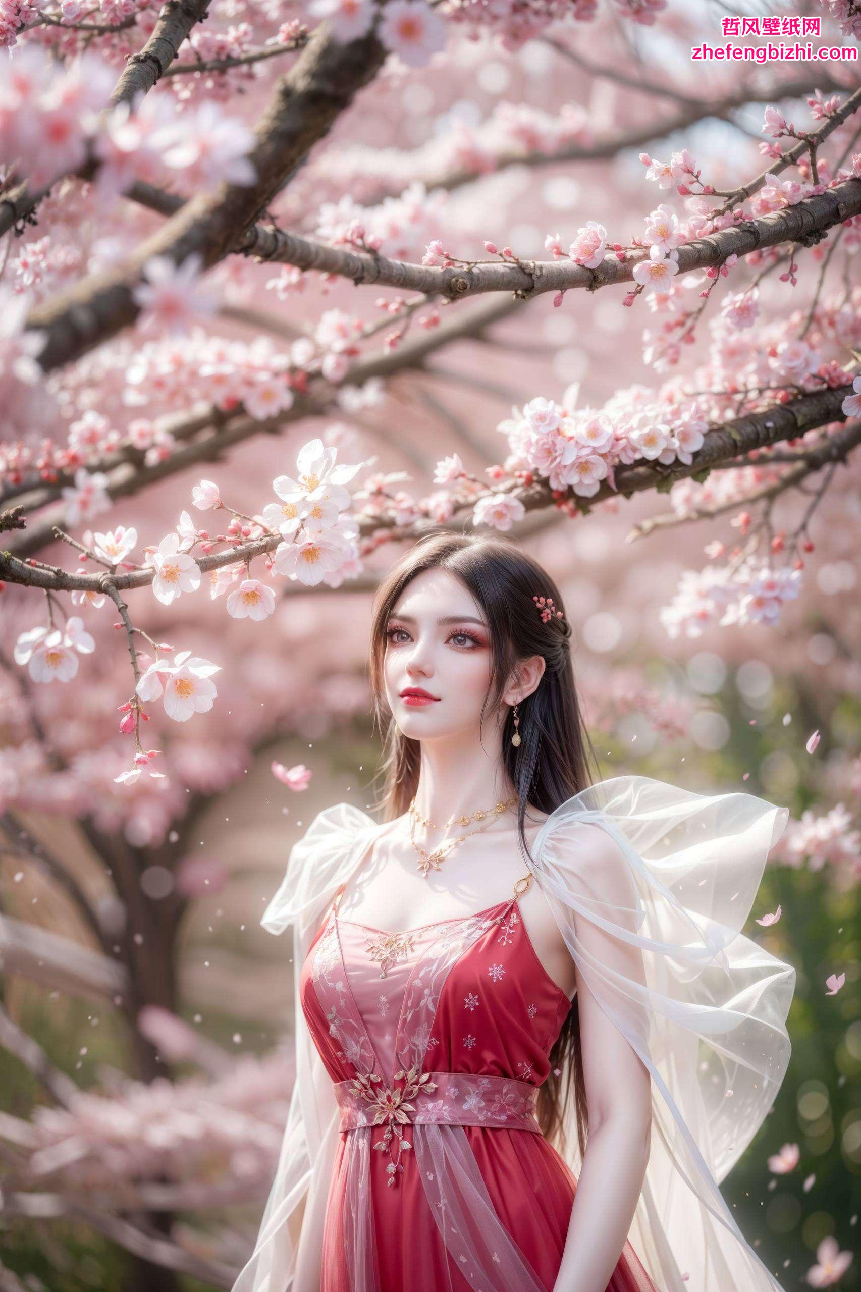 她在绚烂的动漫世界中