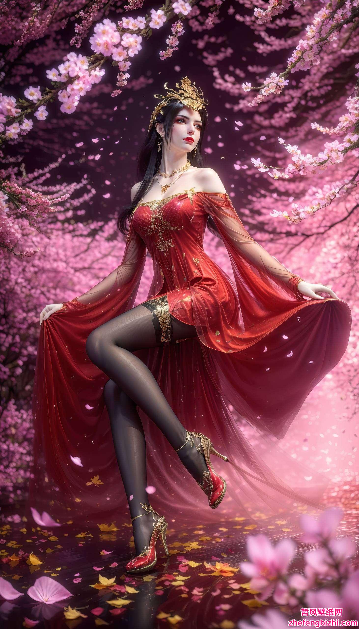 眼神中藏着深邃的智慧与神秘她是蛇族的骄傲