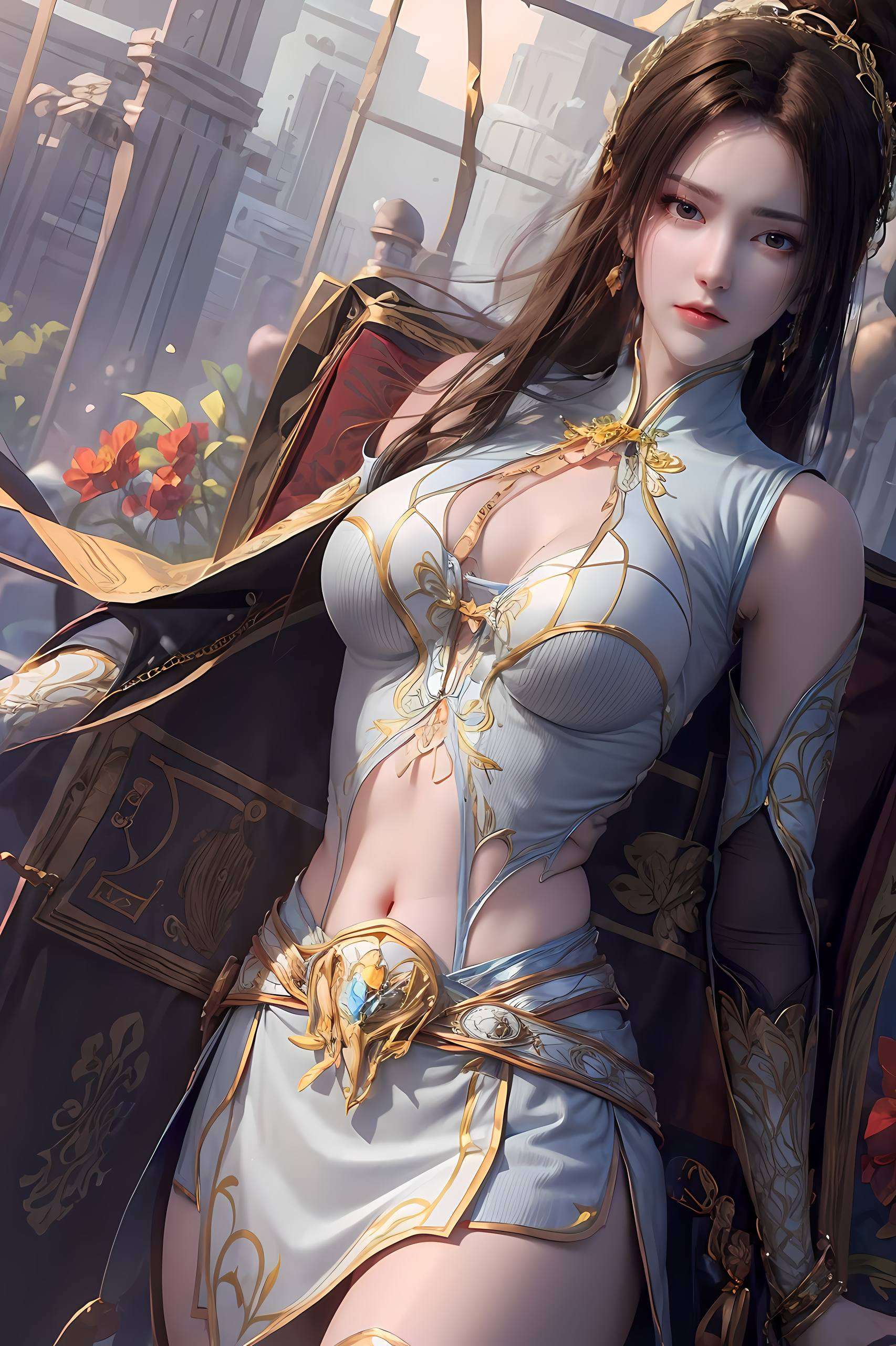 将她的婉约风姿完美呈现还是国漫女神的柔美气质