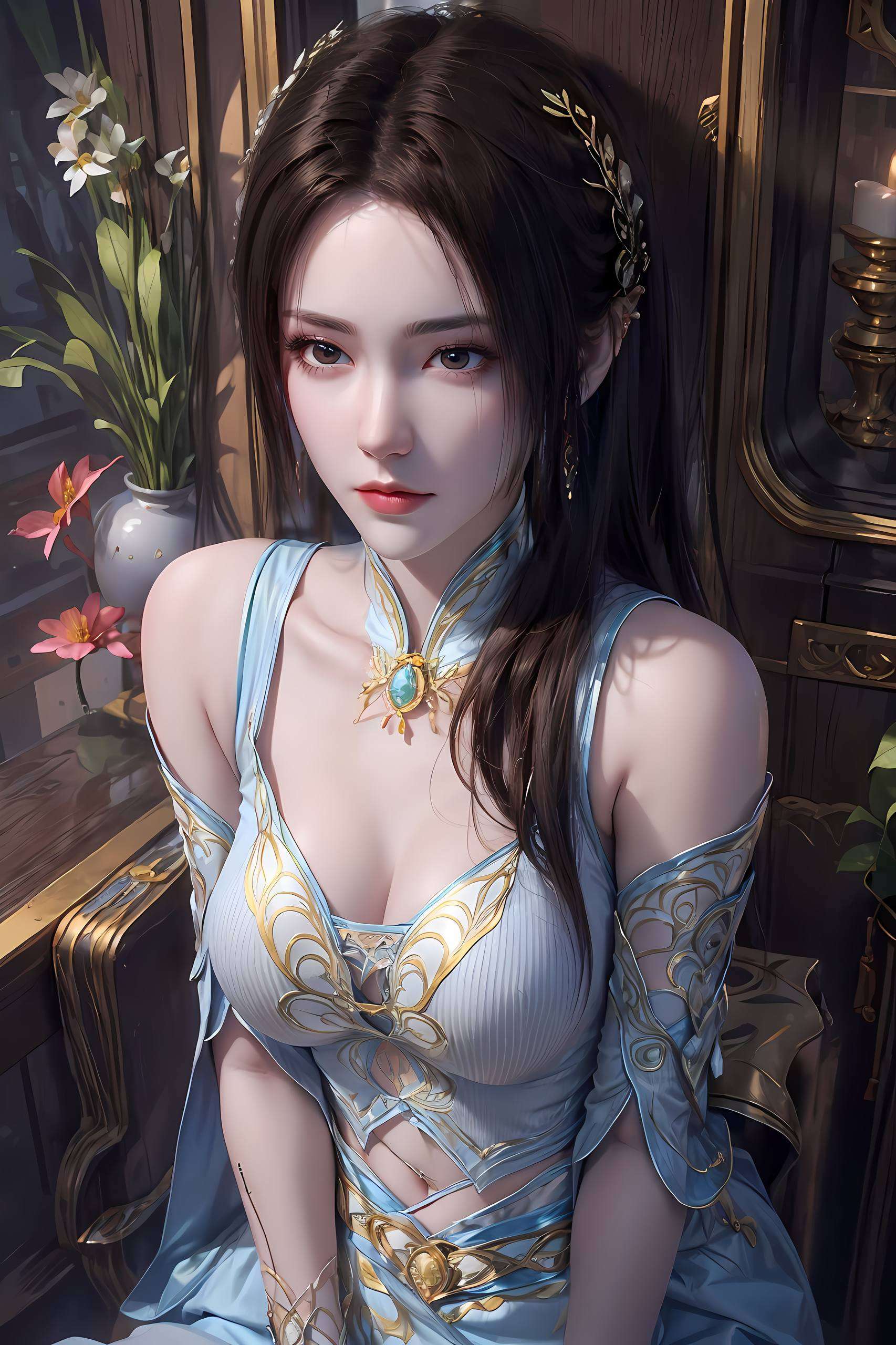 动漫美女的魅力在每一帧中绽放斗破苍穹的壮阔与云岚宗的静谧
