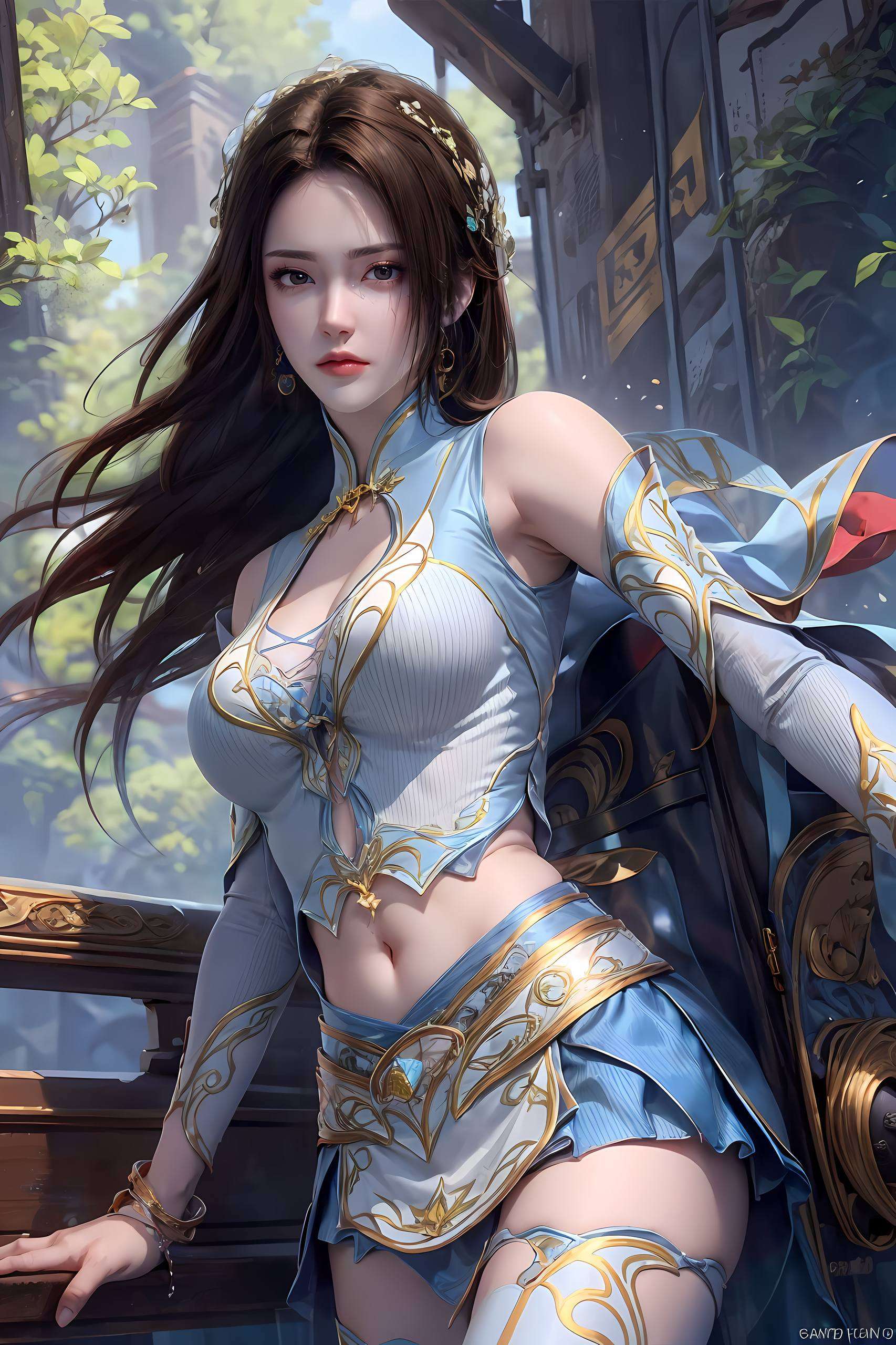 每一帧都是国漫女神的完美展现还是国漫美女的独特魅力