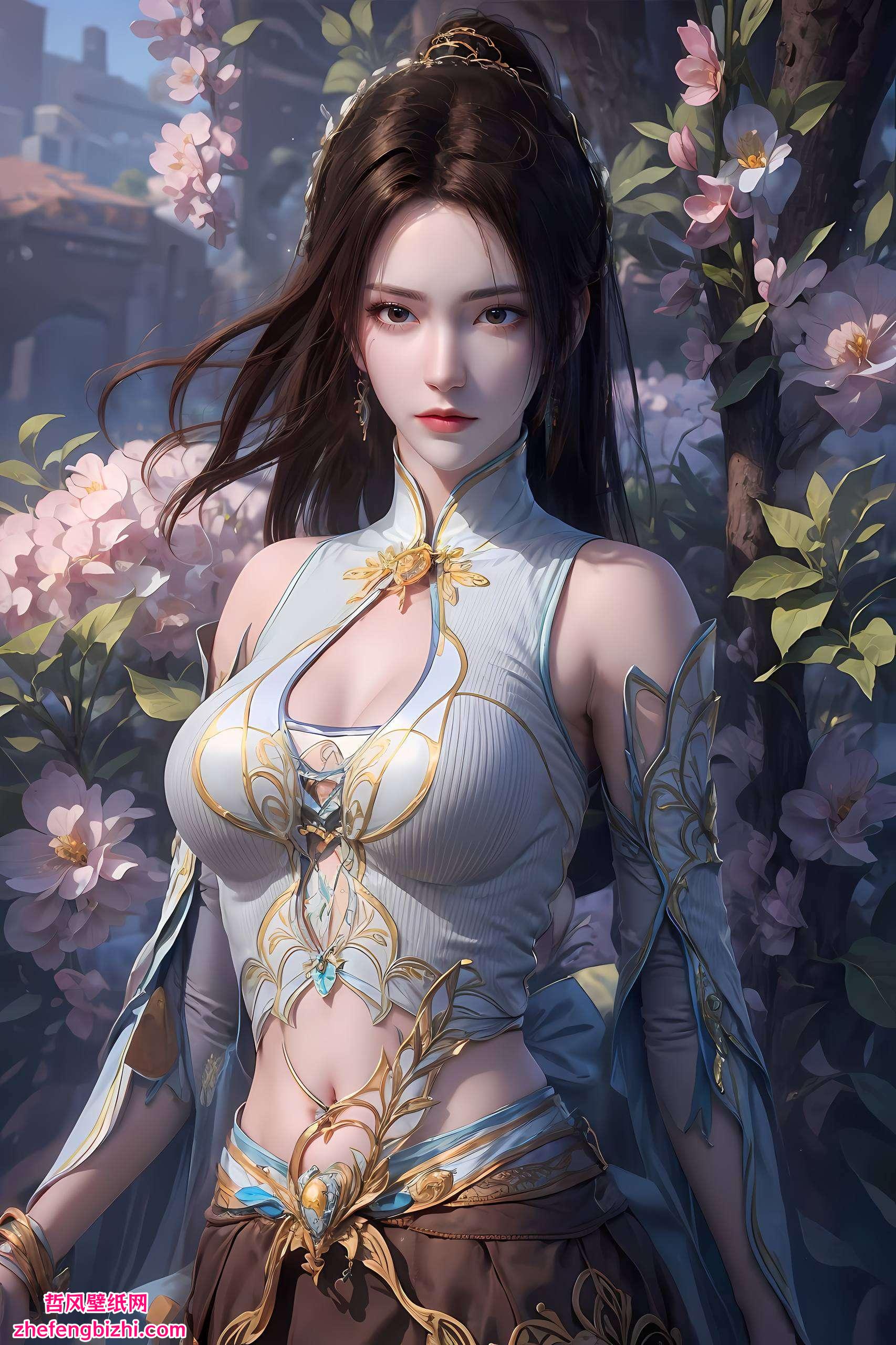 通通免费送给你！快来装饰你的电脑这位国漫美女不仅颜高