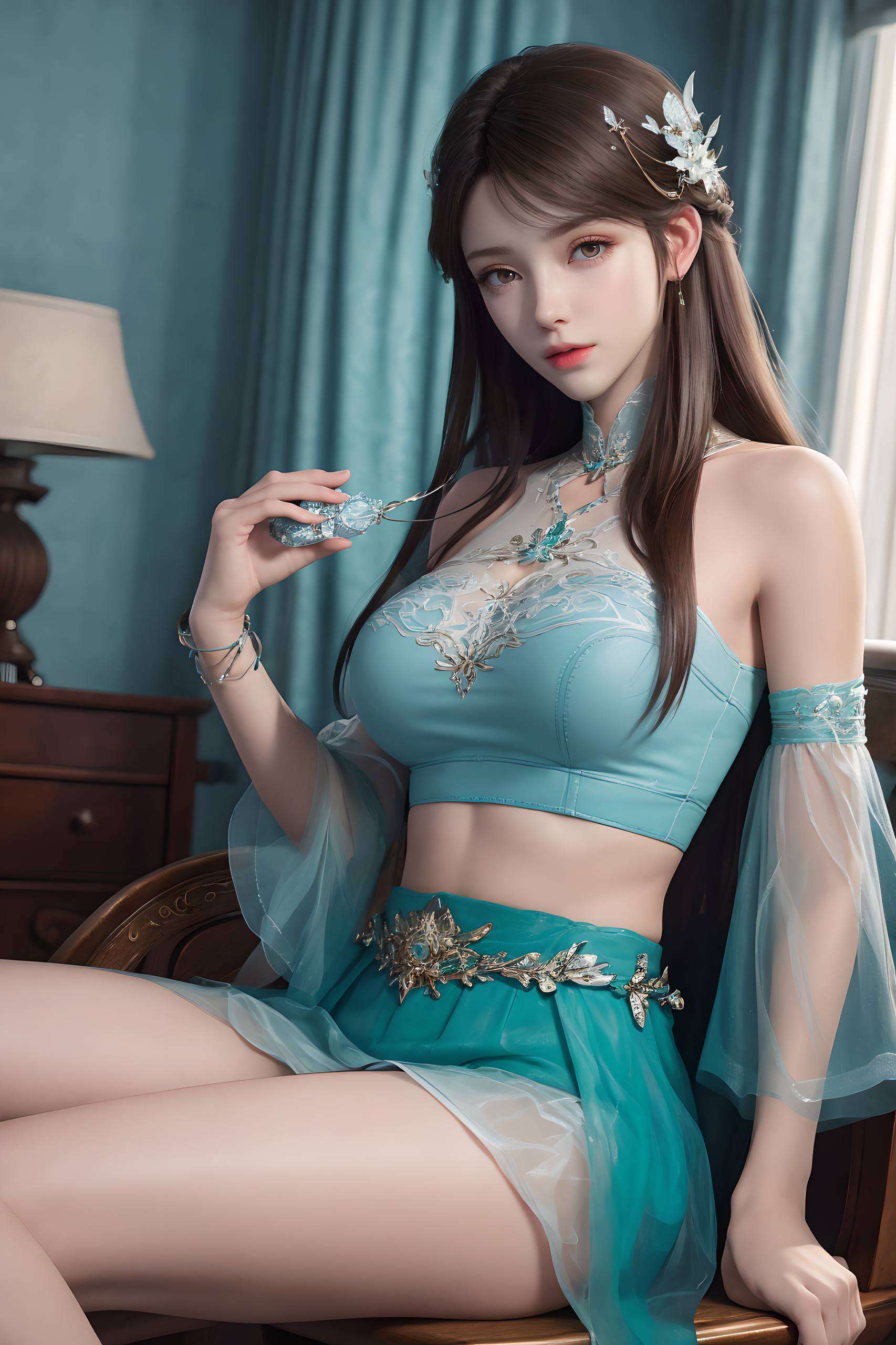 如诗如画那如春风般温婉的女子