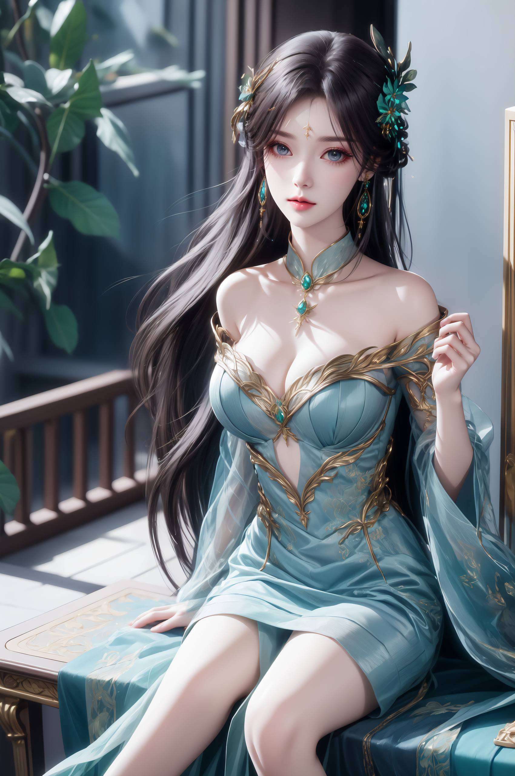 为你的日常增添一抹不凡的色彩这位国漫美女