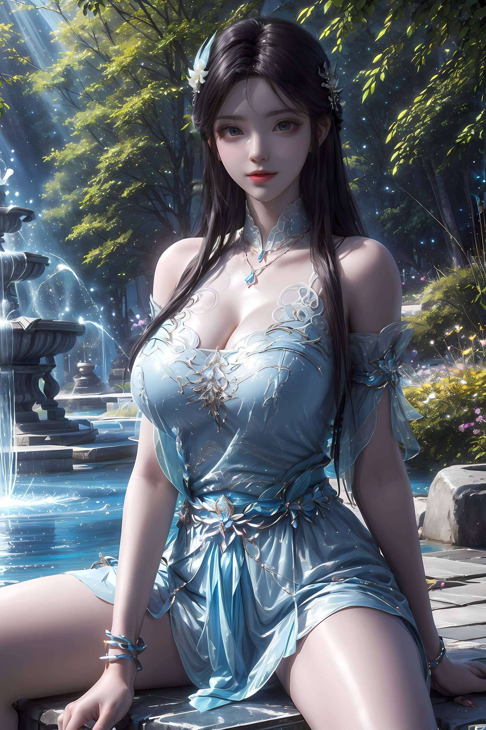 一袭紫衣这张萧炎和萧薰儿同框的壁纸