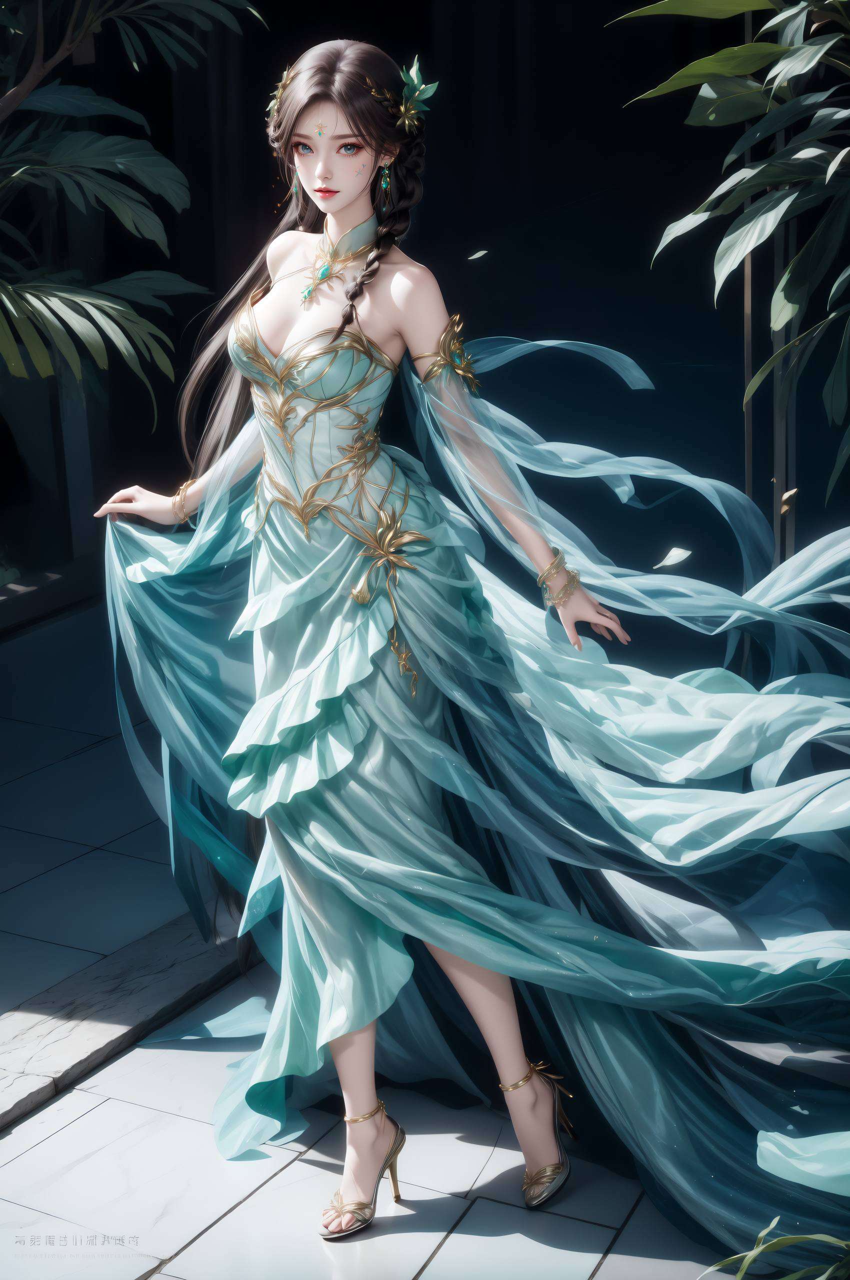 让我们一起免费领取这份国漫女神的壁纸仿佛置身于那神秘玄幻的世界