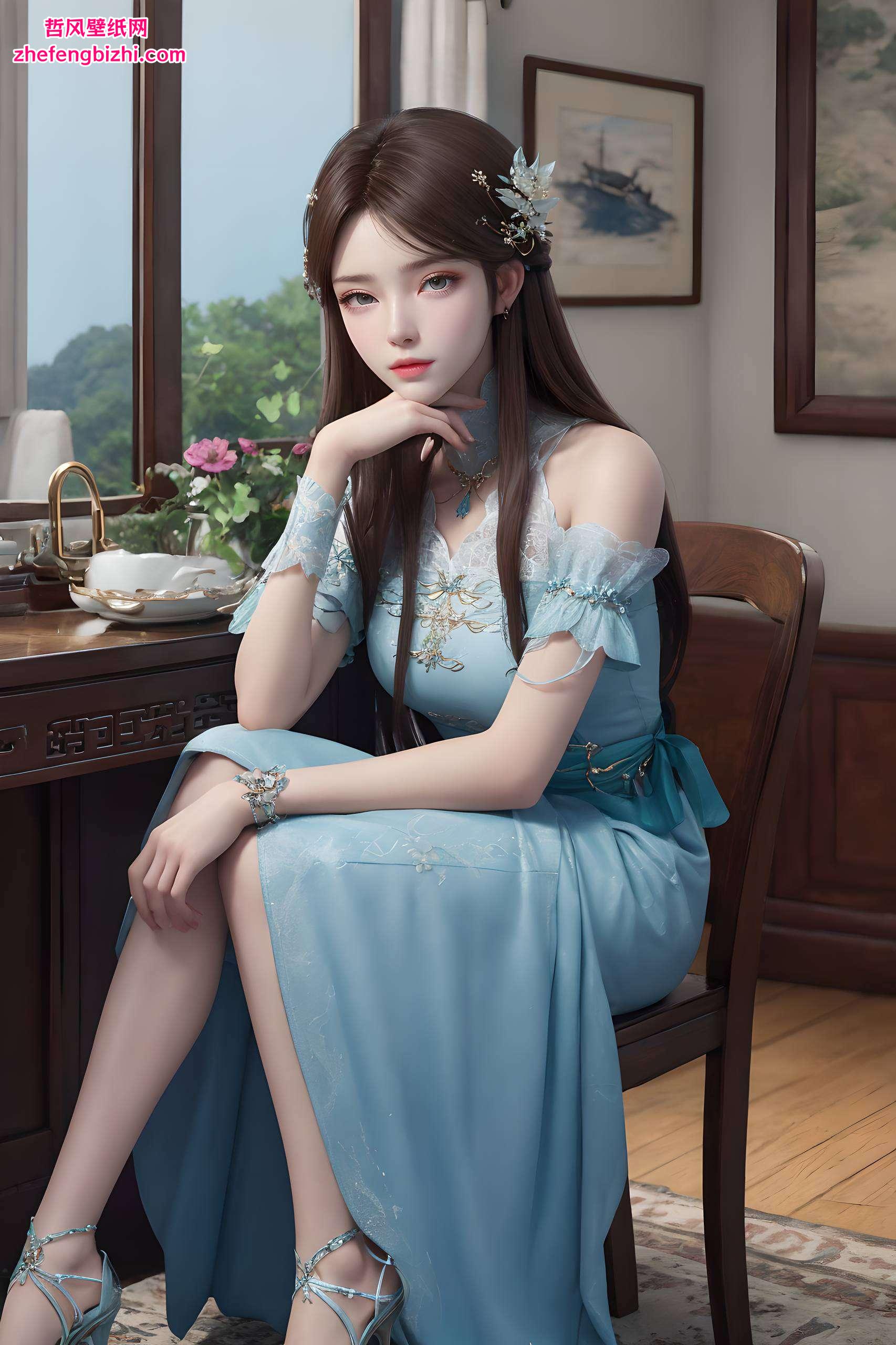 简直是小调皮们的完美女神！快来看看这古族国漫壁纸一起燃起玄幻世界的火花吧！