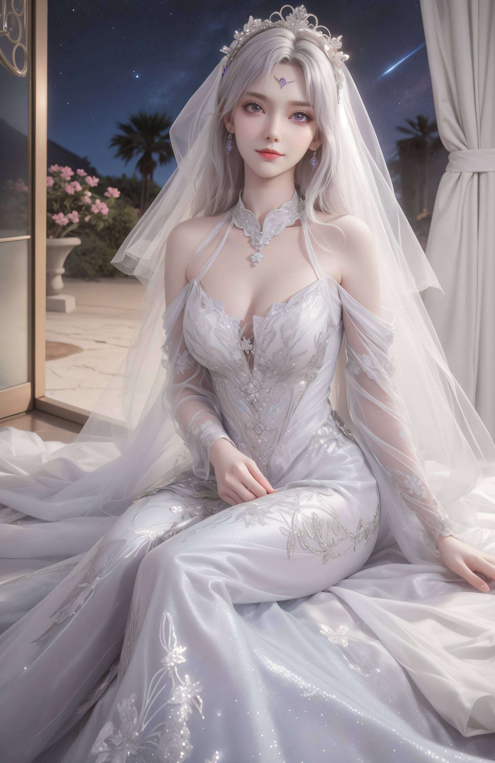 这款高清壁纸不仅展现了她独特的厄难毒体之美国漫女神的典雅风采