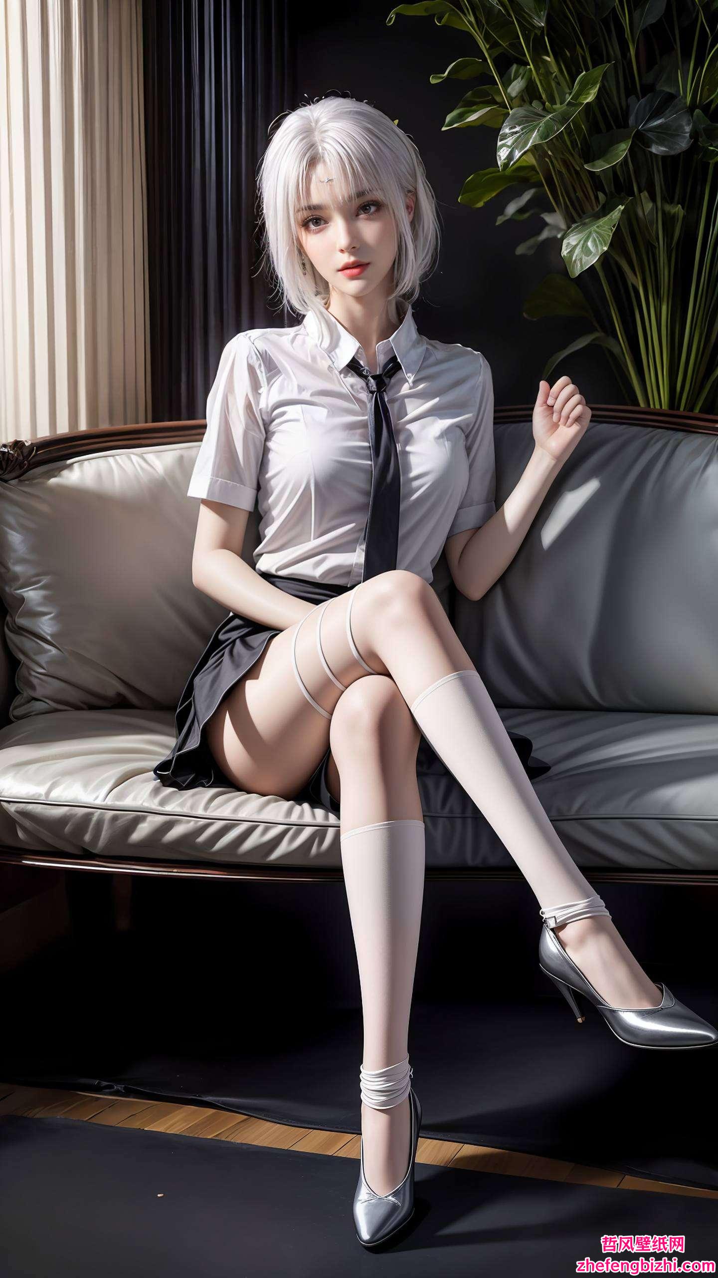 穿梭在国漫的绚丽世界成为壁纸上神秘而迷人的焦点