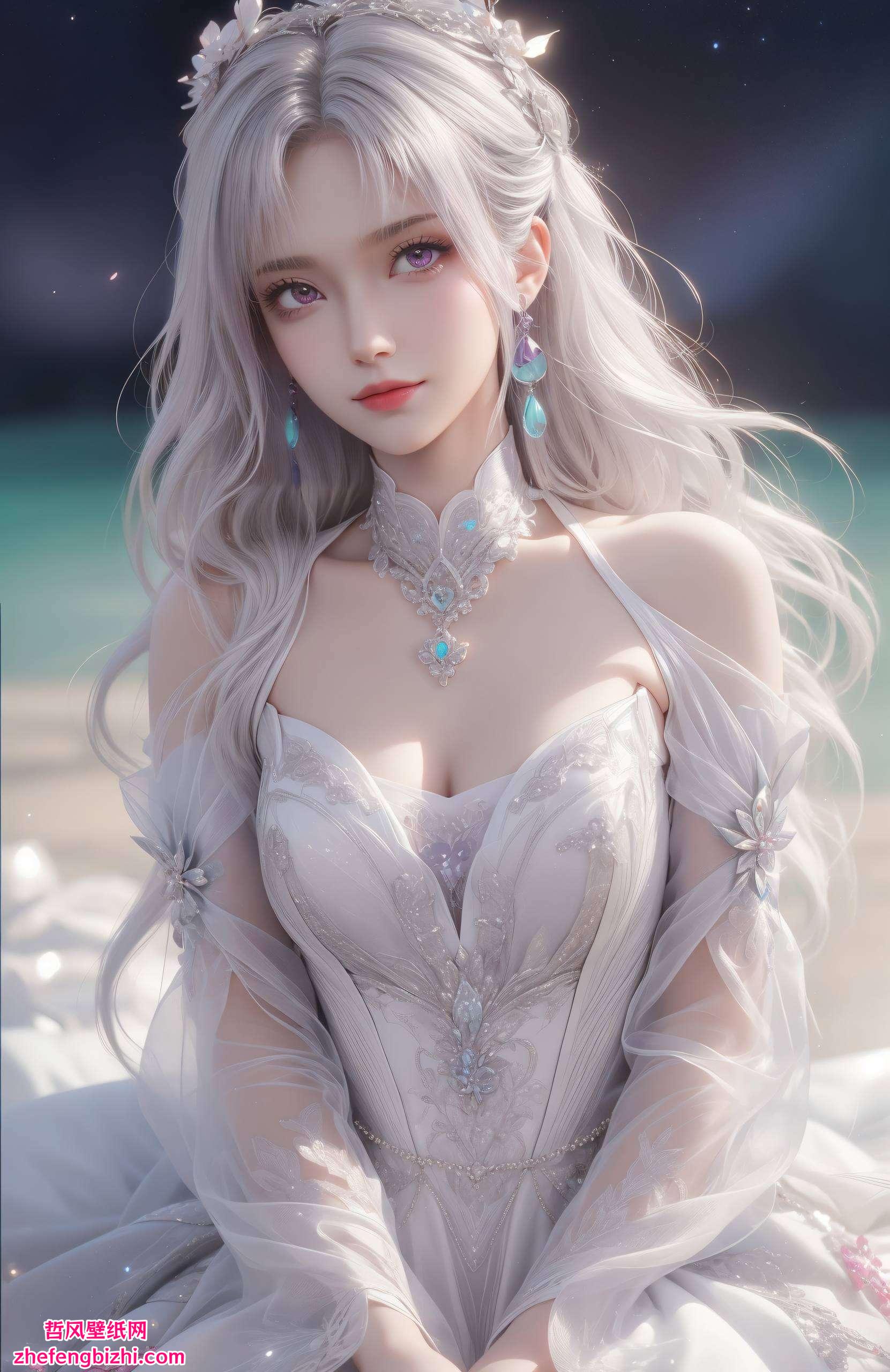 这幅4K超清壁纸将厄难毒体的神秘感与国漫女神的柔美风姿完美结合融合了小医仙的独特魅力与斗破苍穹的玄幻色彩