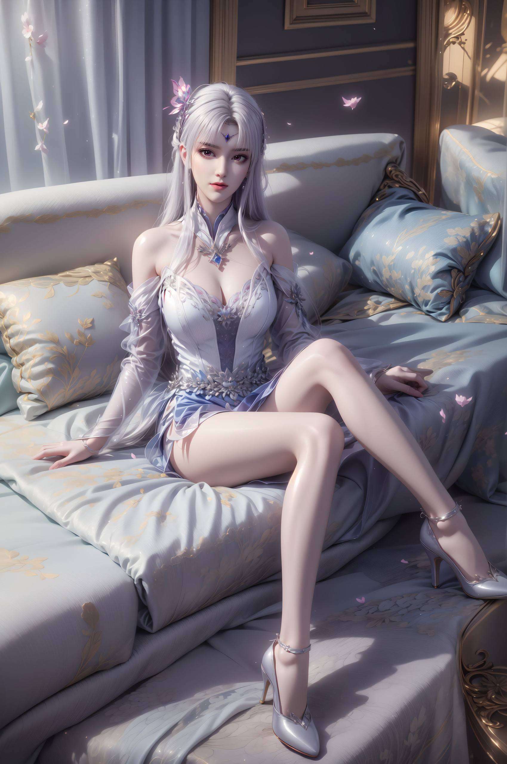 为你的Win10电脑带来别样的玄幻风情厄难毒体的神秘与国漫女神的柔美相映成趣