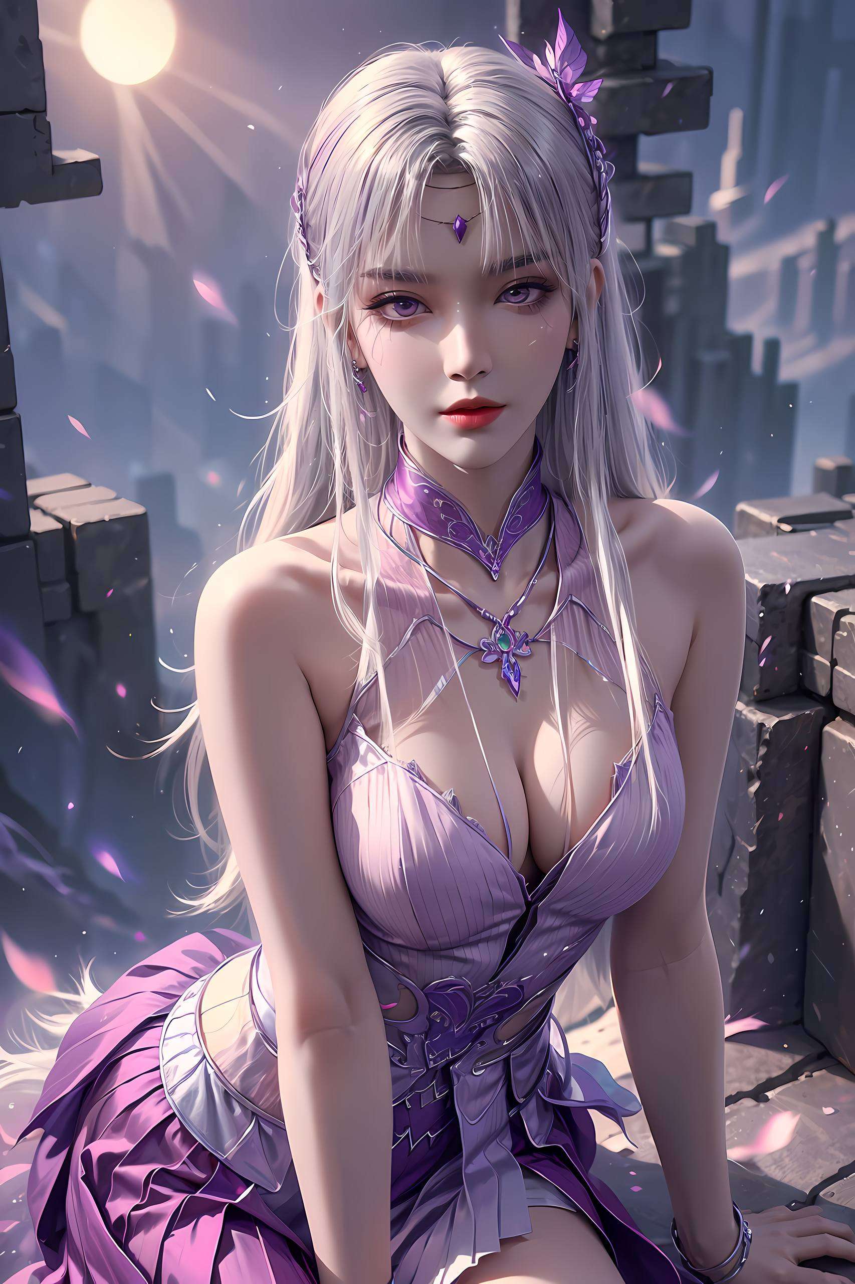 将小医仙的婀娜身姿与斗破苍穹的玄幻气息完美融合小医仙以其独特的“厄难毒体”魅力