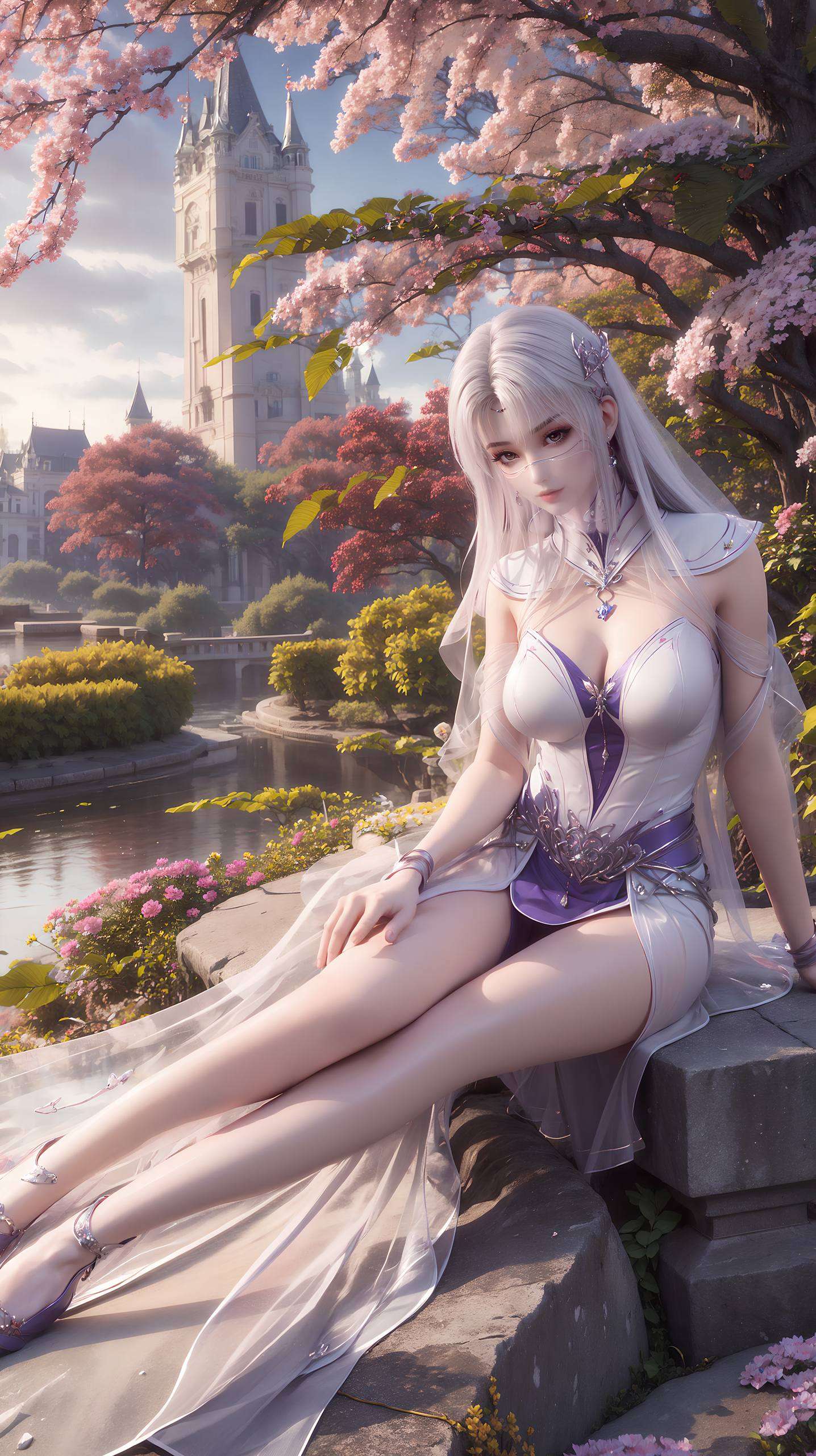 都捕捉了她那不染尘埃的美让无数动漫女神爱好者为之倾倒