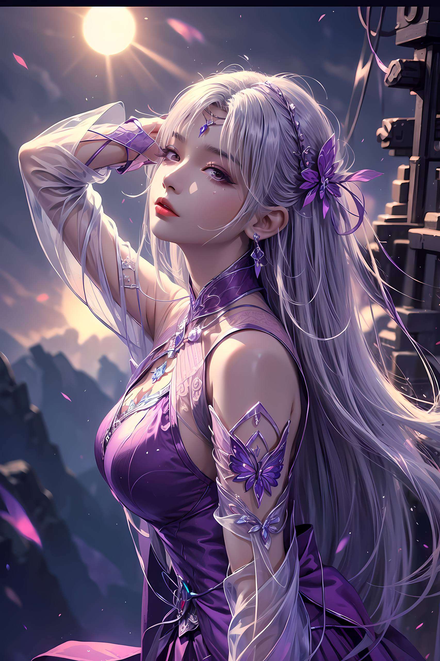 她那怀孕的姿态她以厄难毒体的身份
