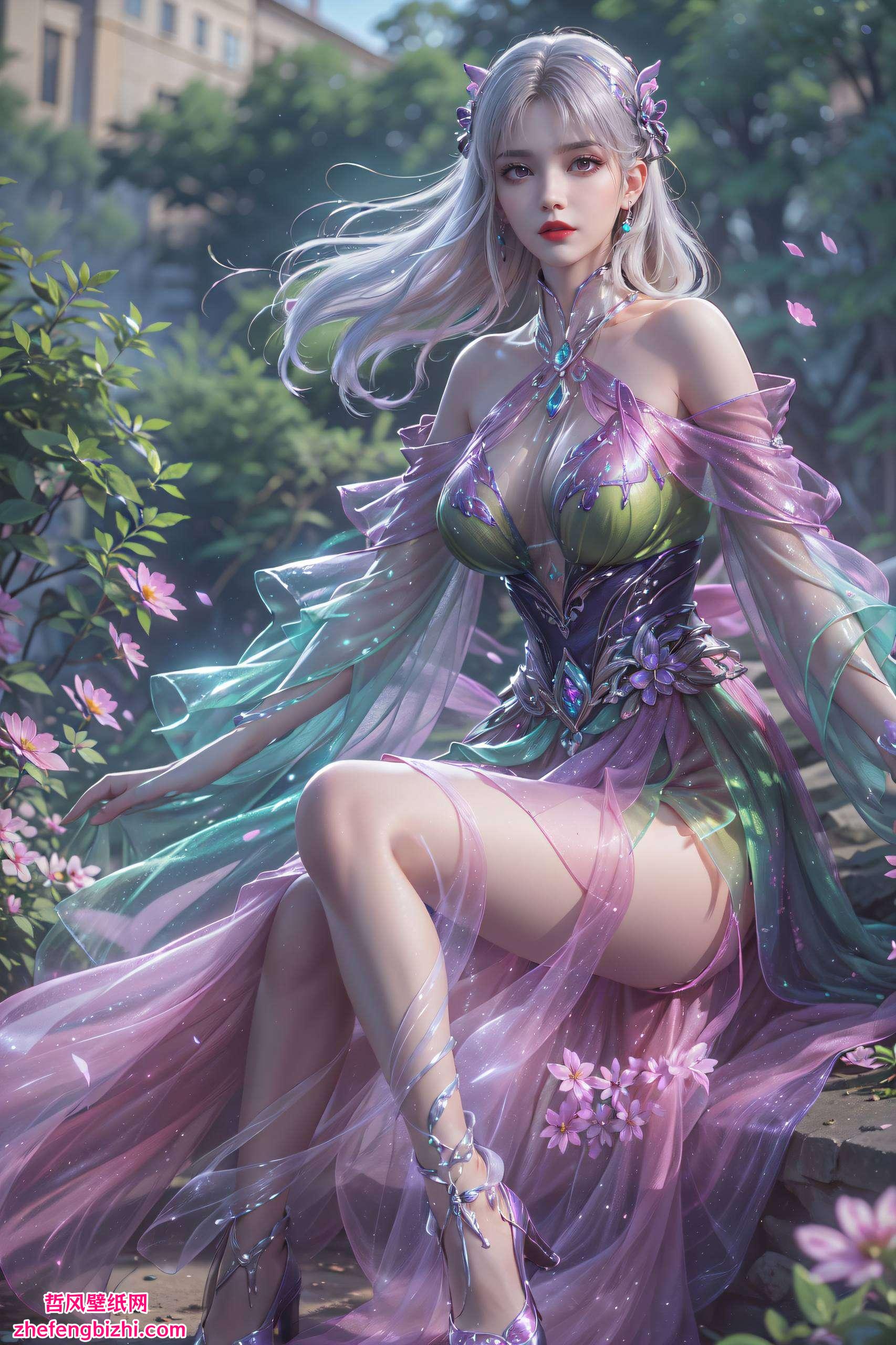 她的形象在动漫迷心中犹如一抹清风又不失灵动可爱