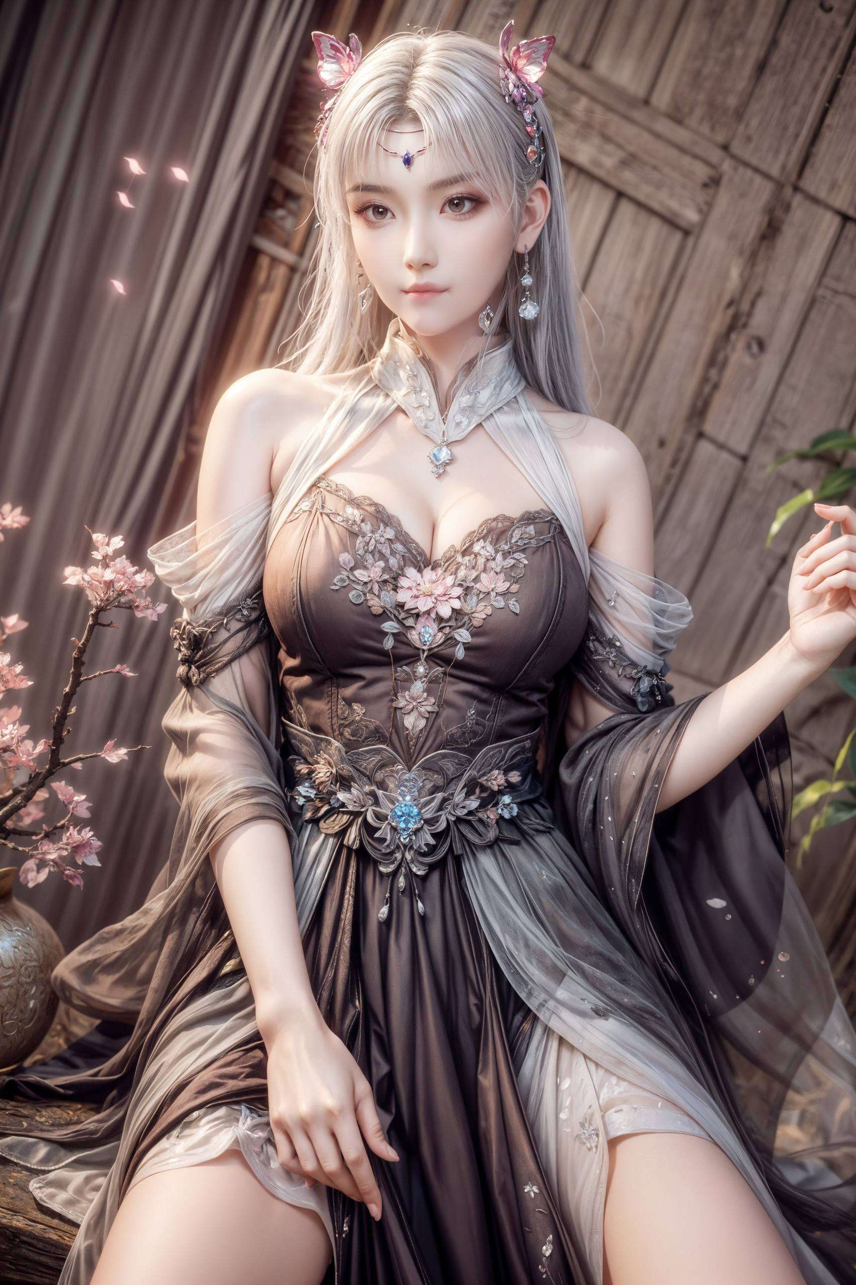 感受她带来的视觉盛宴她是《斗破苍穹》中的神秘女神