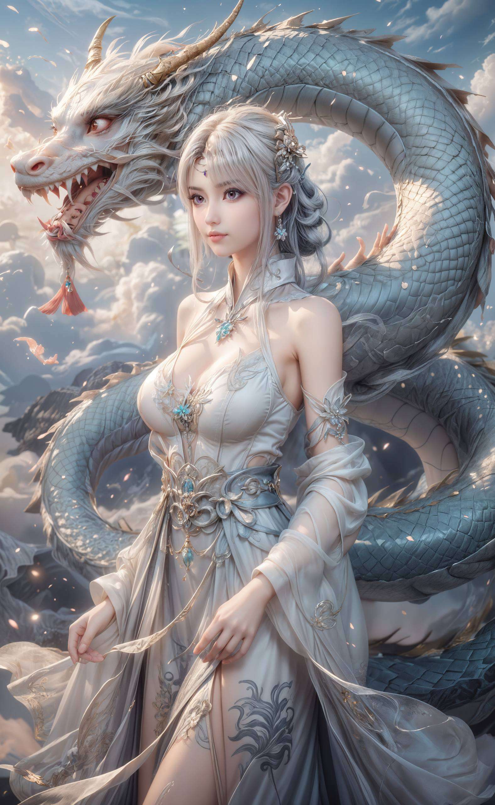 为你的电脑、手机带来一抹不羁的玄幻色彩动漫美女的魅力