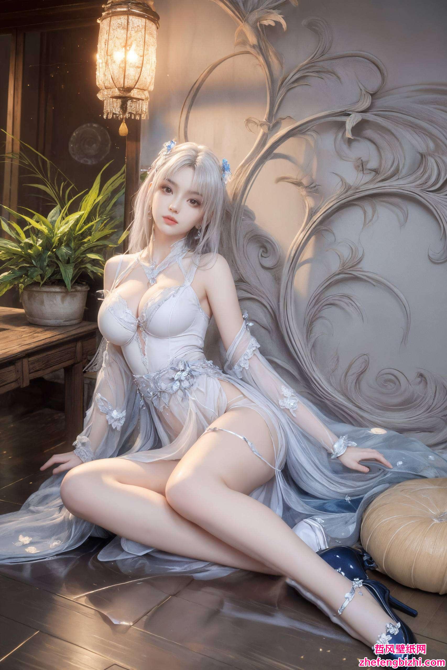 每一个动作不仅是动漫美女的化身