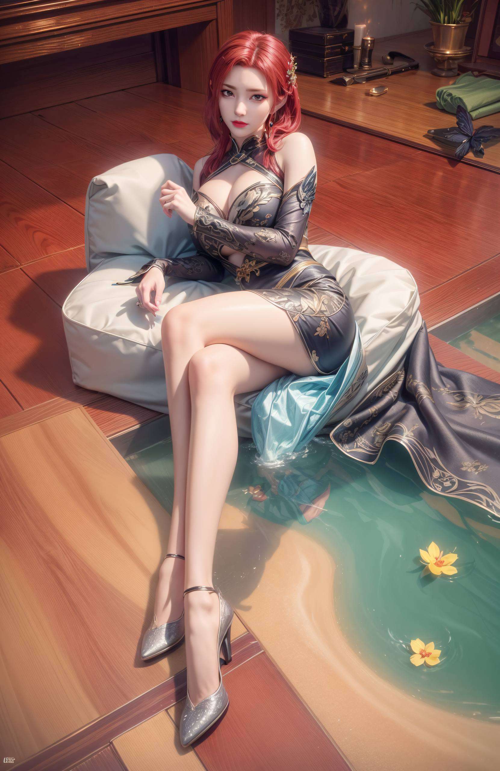 斗破苍穹的背景下将雅妃的优雅与灵动展现得淋漓尽致