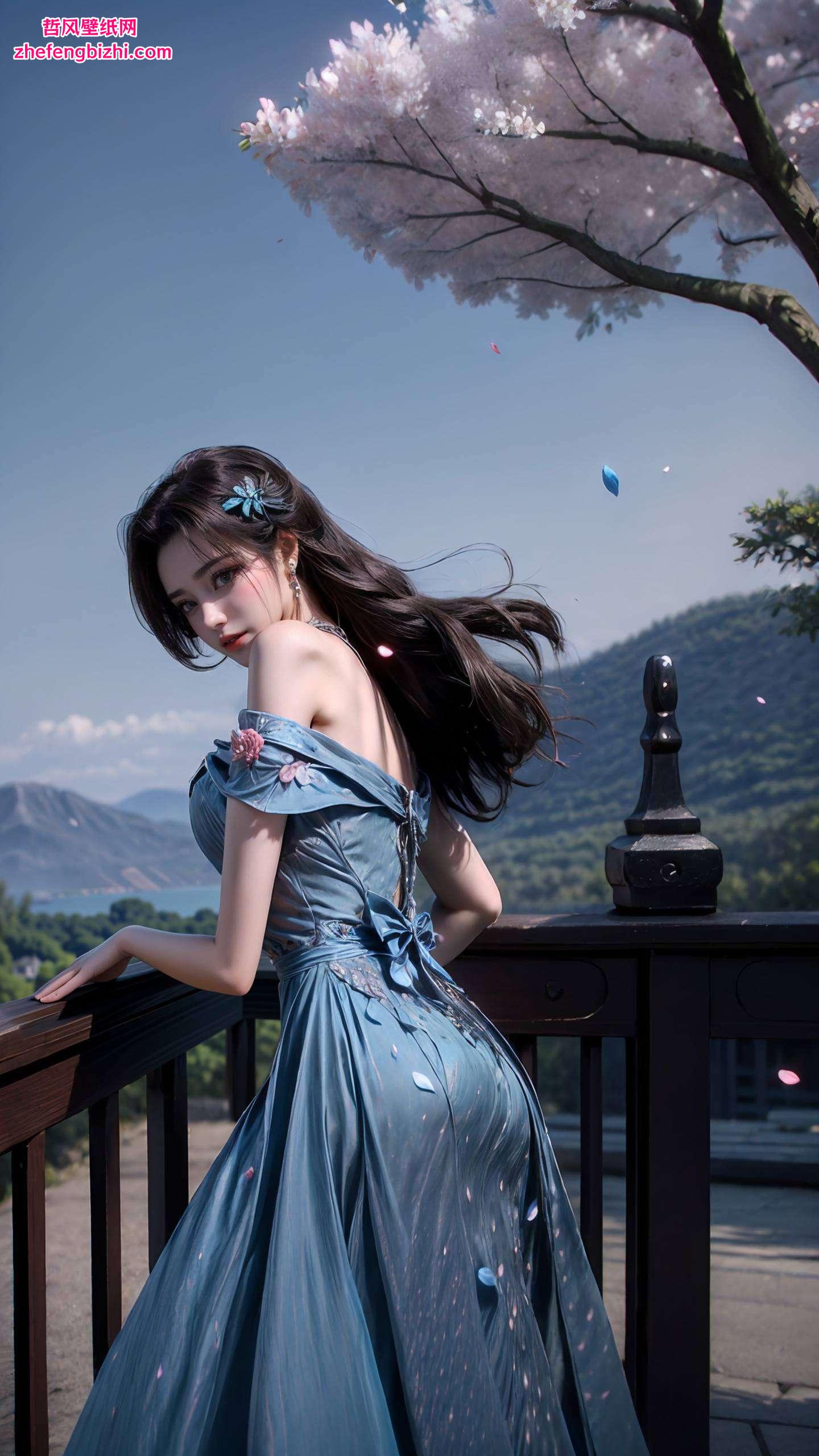融合了国漫之美与iPhone Ins风的云韵壁纸精选斗破苍穹中的云岚宗女神