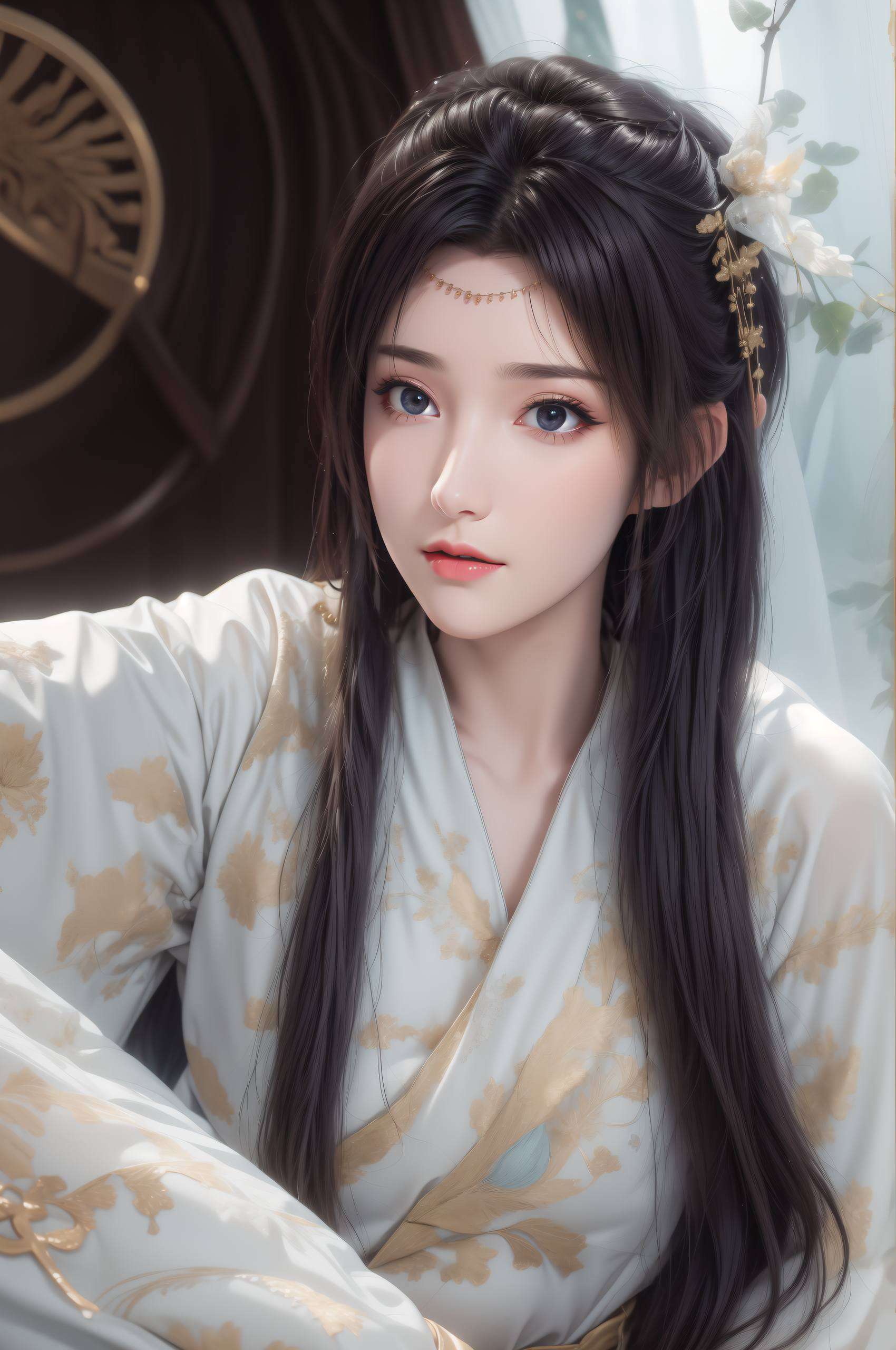 让这位国漫美女的魅力在这五彩斑斓的动漫世界里
