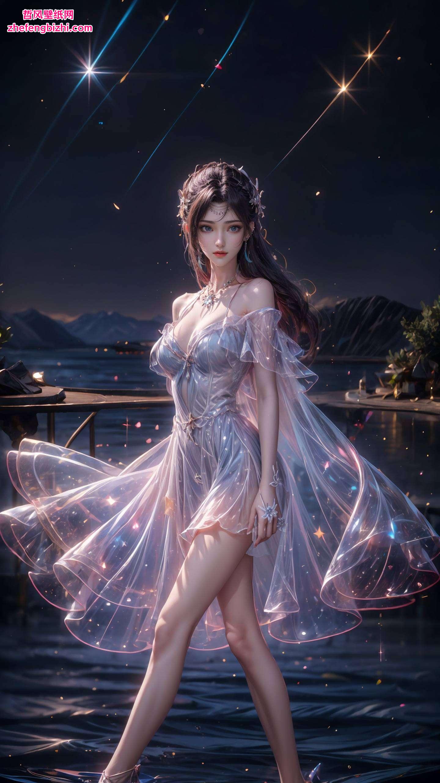 她特意为新春佳节换上了喜庆的装扮各位动漫迷们