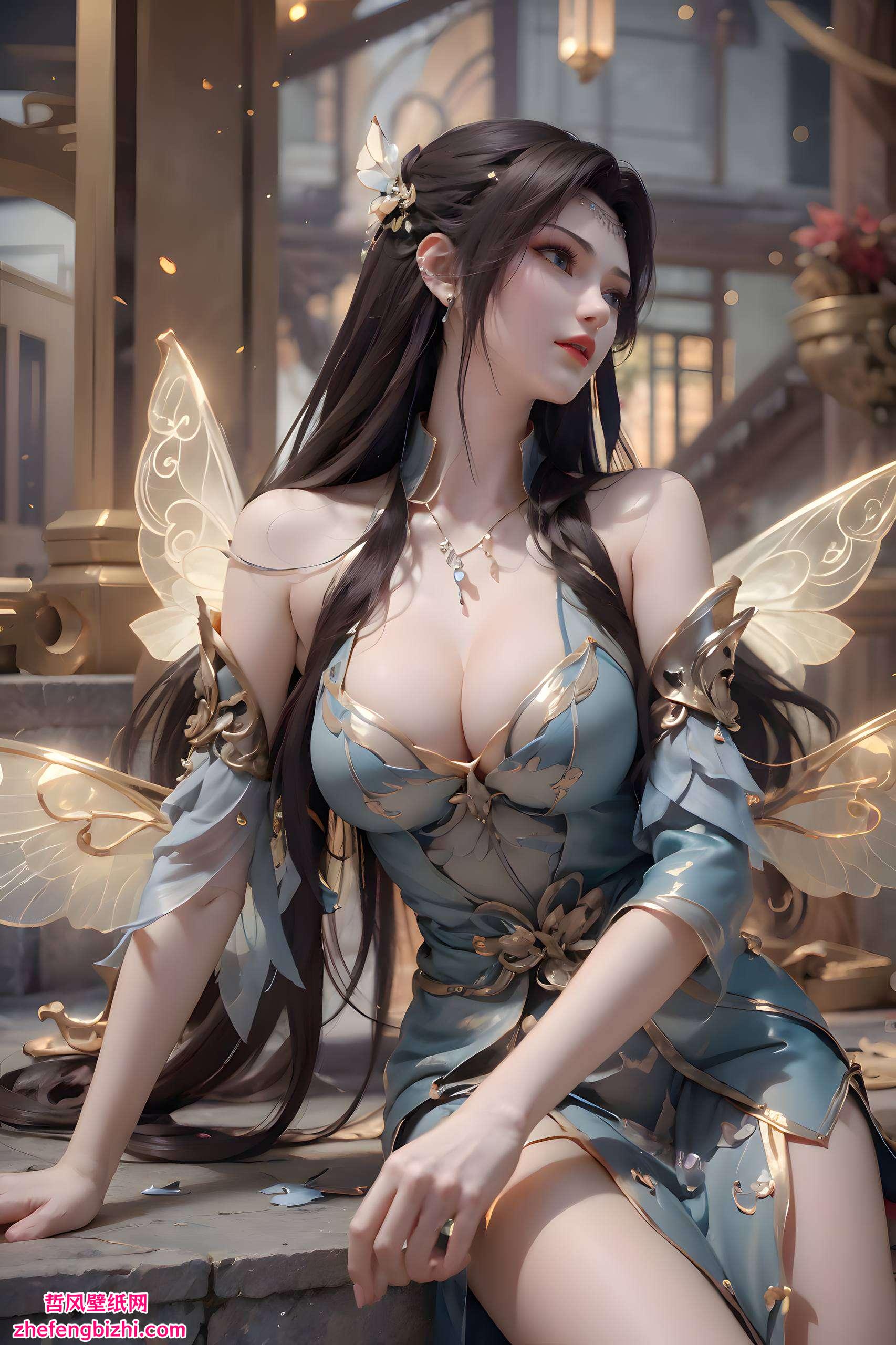 在绚丽多彩的国漫世界中成为了无数动漫迷心中的女神