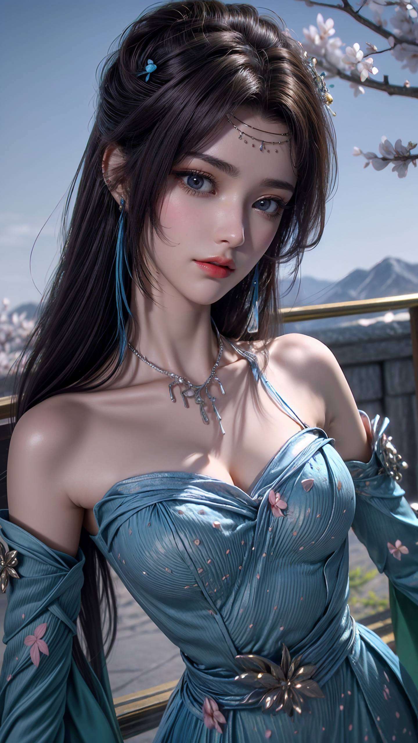 更是国漫女神的完美诠释细腻的笔触捕捉每一处细节