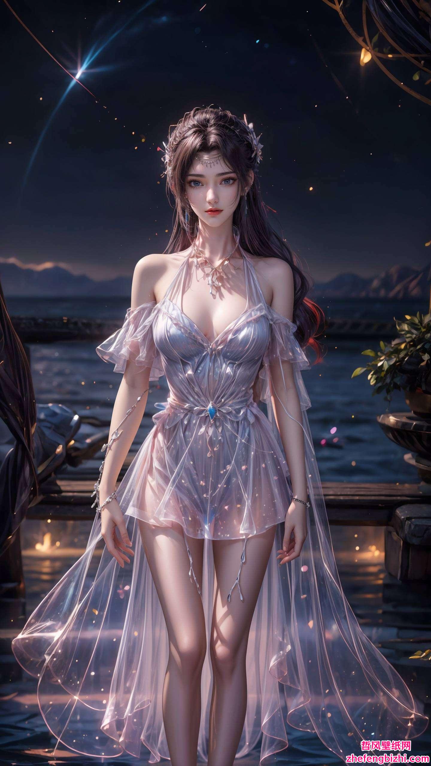 云韵以其独特的气质和魅力这款全新的AI绘画壁纸