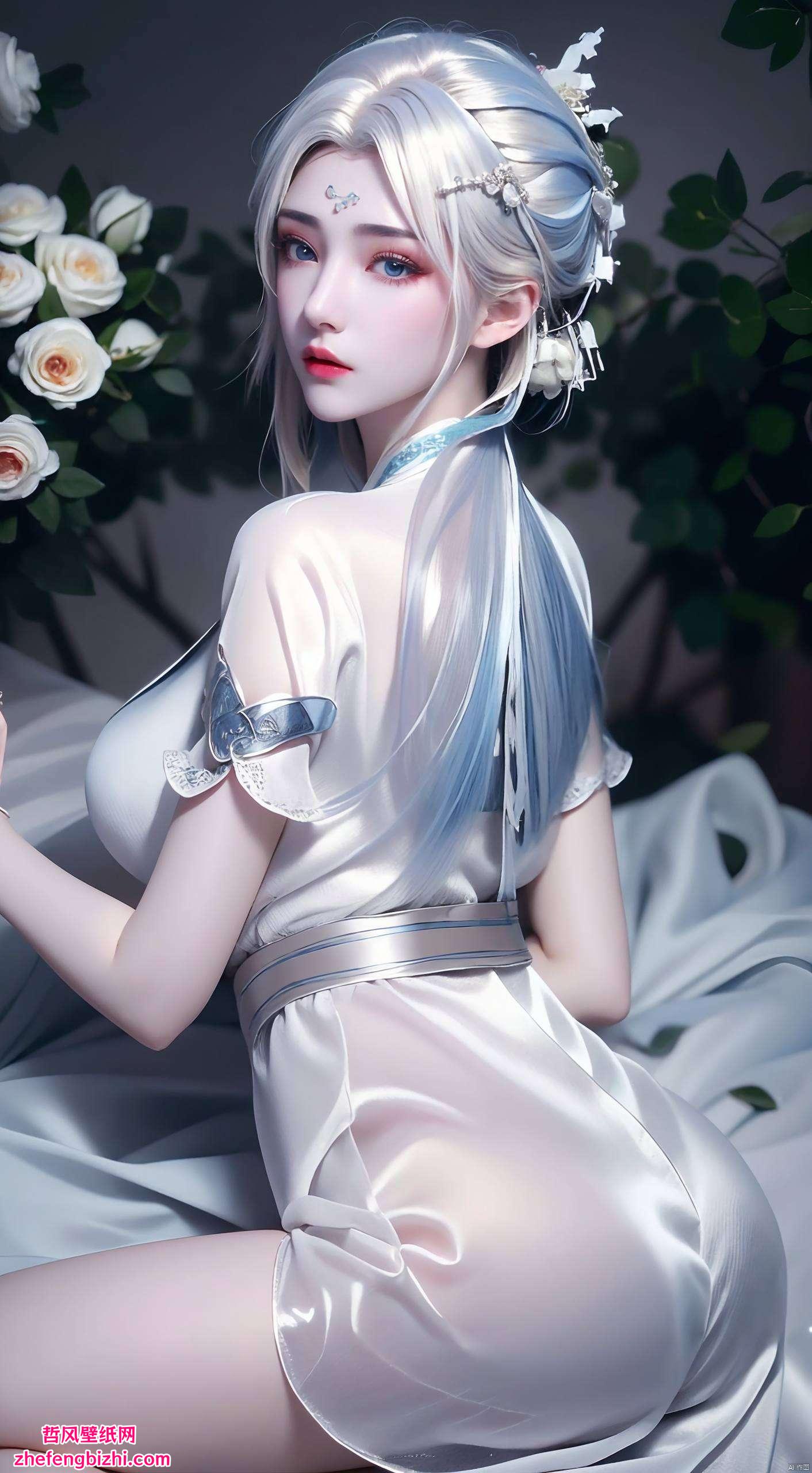 她不仅是强者眼神深邃