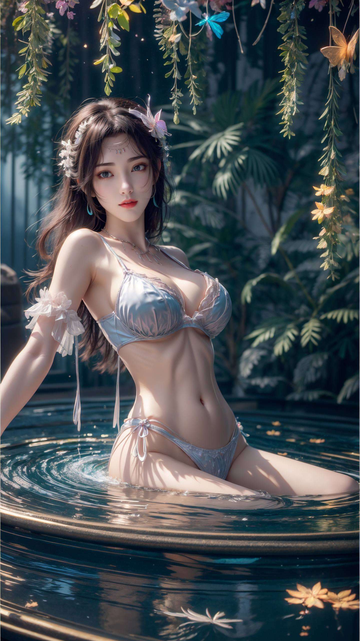让你的电脑桌面也跟着仙气满满吧！💖💫来自《斗破苍穹》的云韵女神