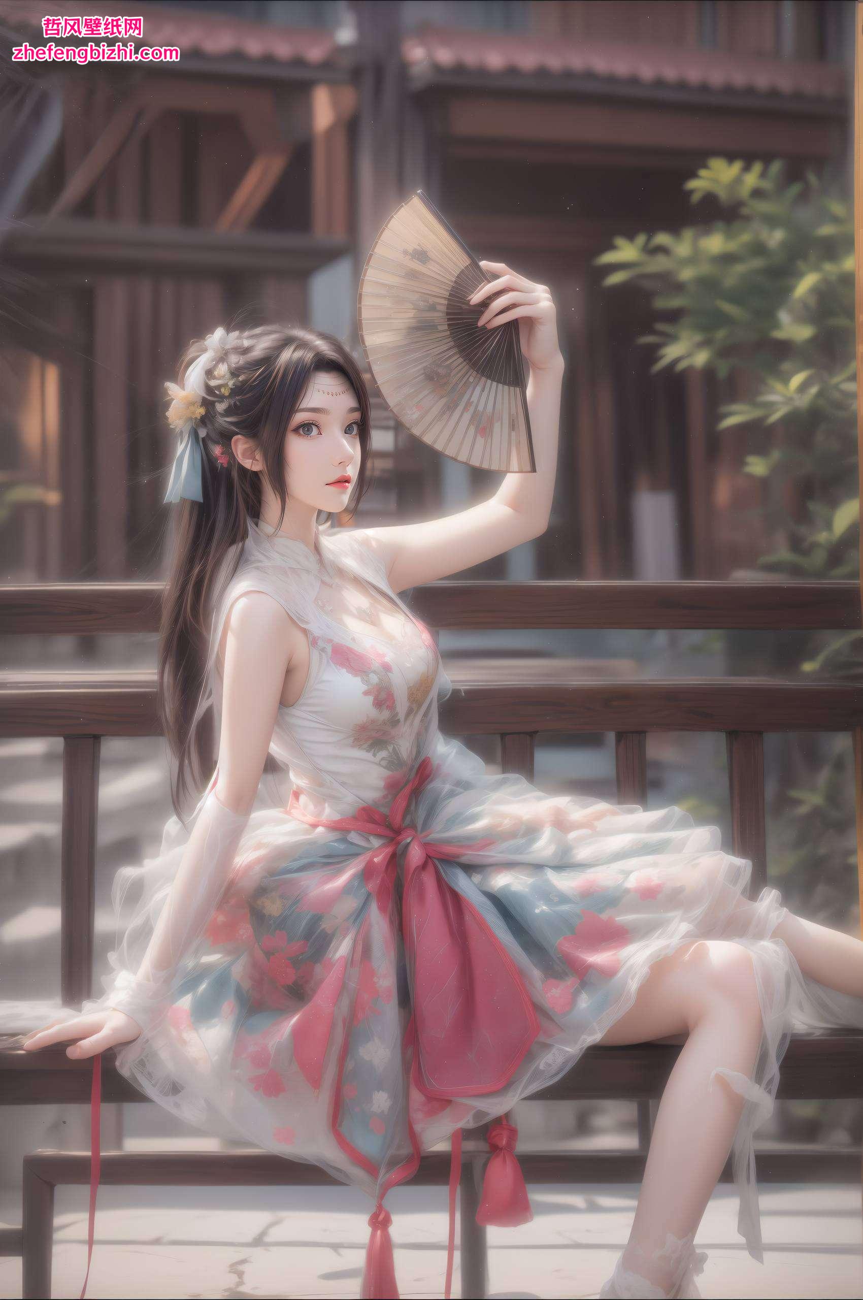 是无数动漫爱好者心中的女神每当看到她动态壁纸上的倩影