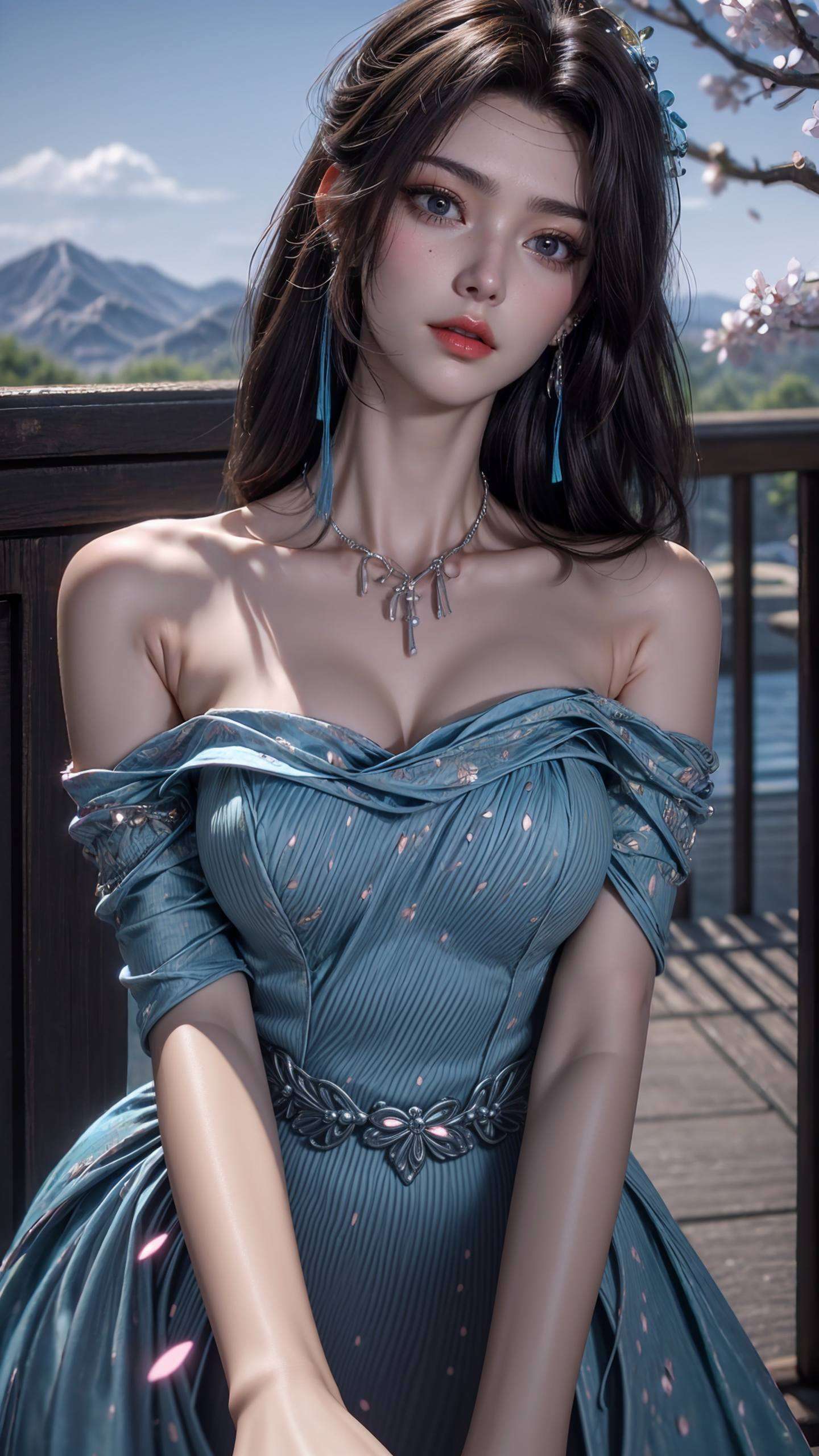 在每一次凝视她的瞬间在这纷繁的世界里