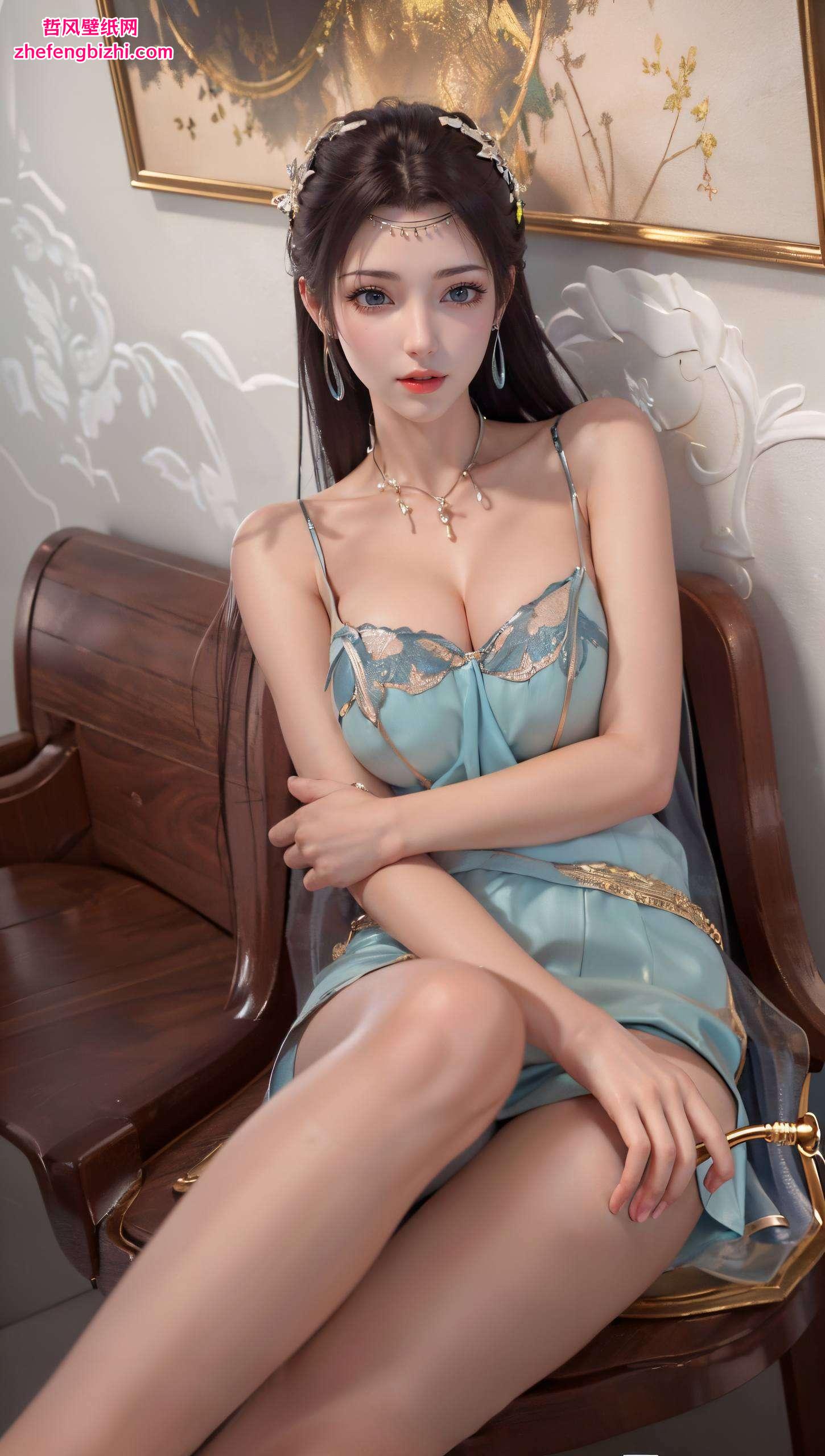 宛如云端仙子云韵的每一次微笑
