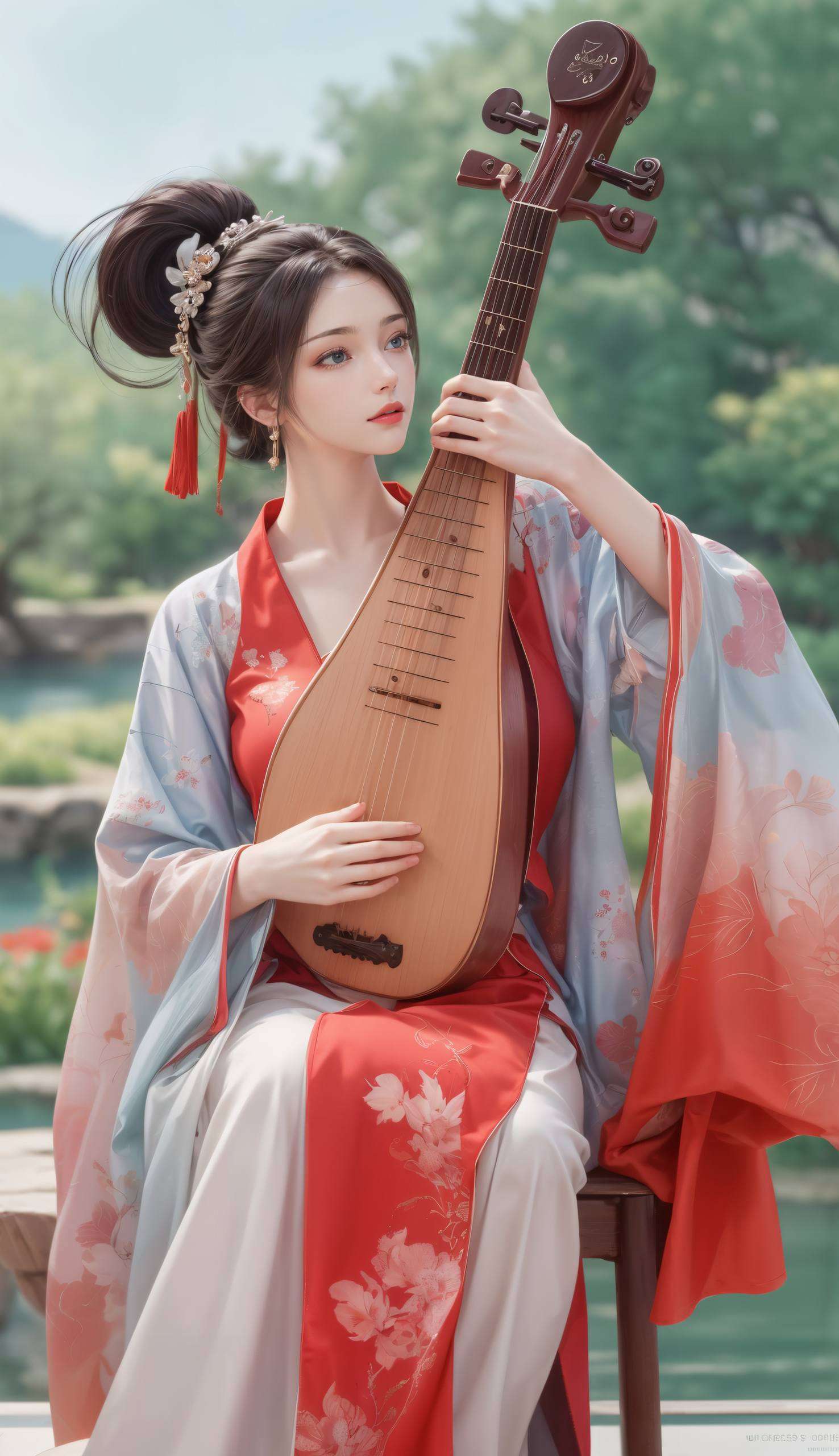 犹如云雾中的女神不仅在于容颜