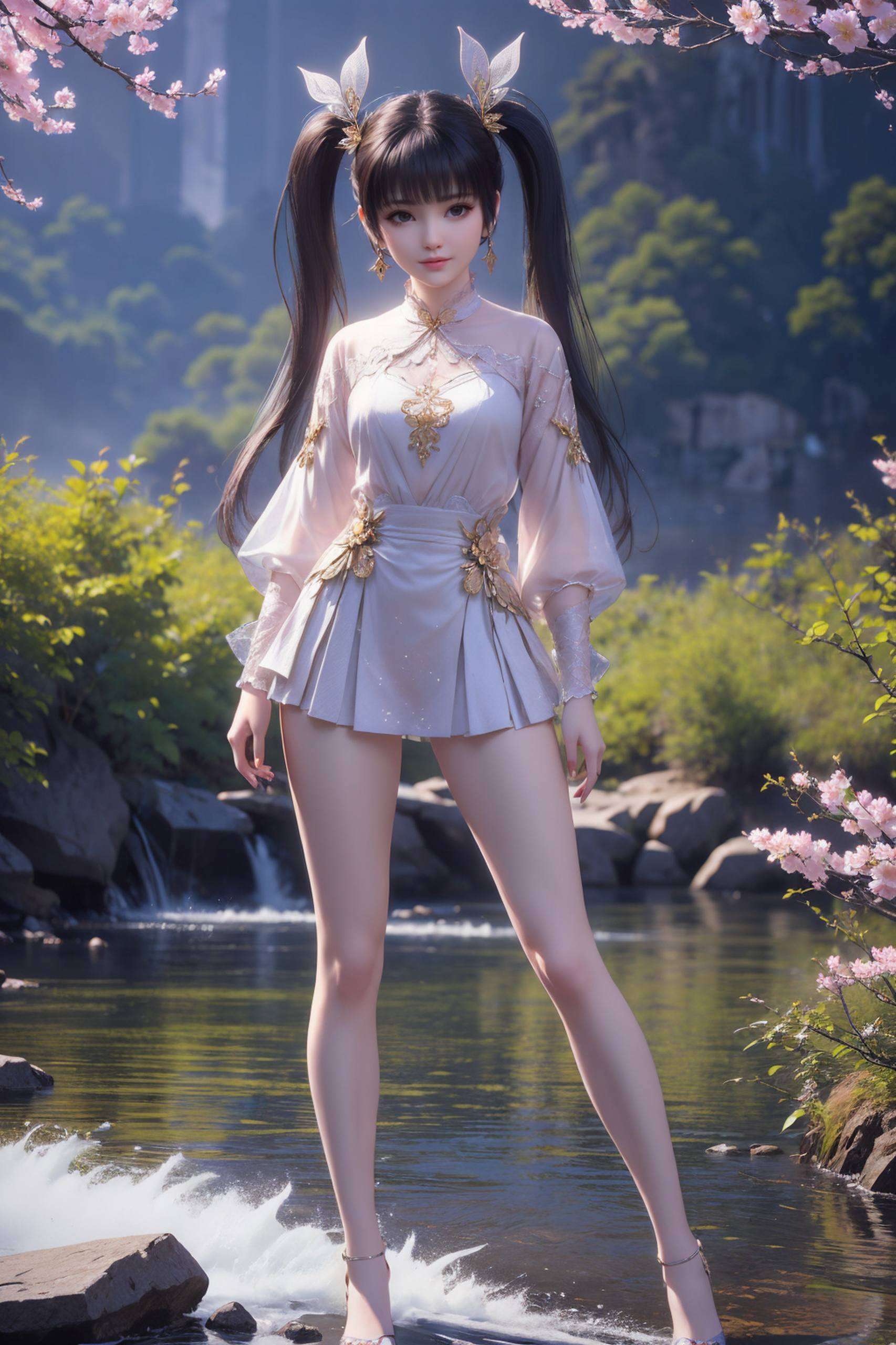 成为无数粉丝心中的女神为我们的桌面带来一抹绚烂的色彩