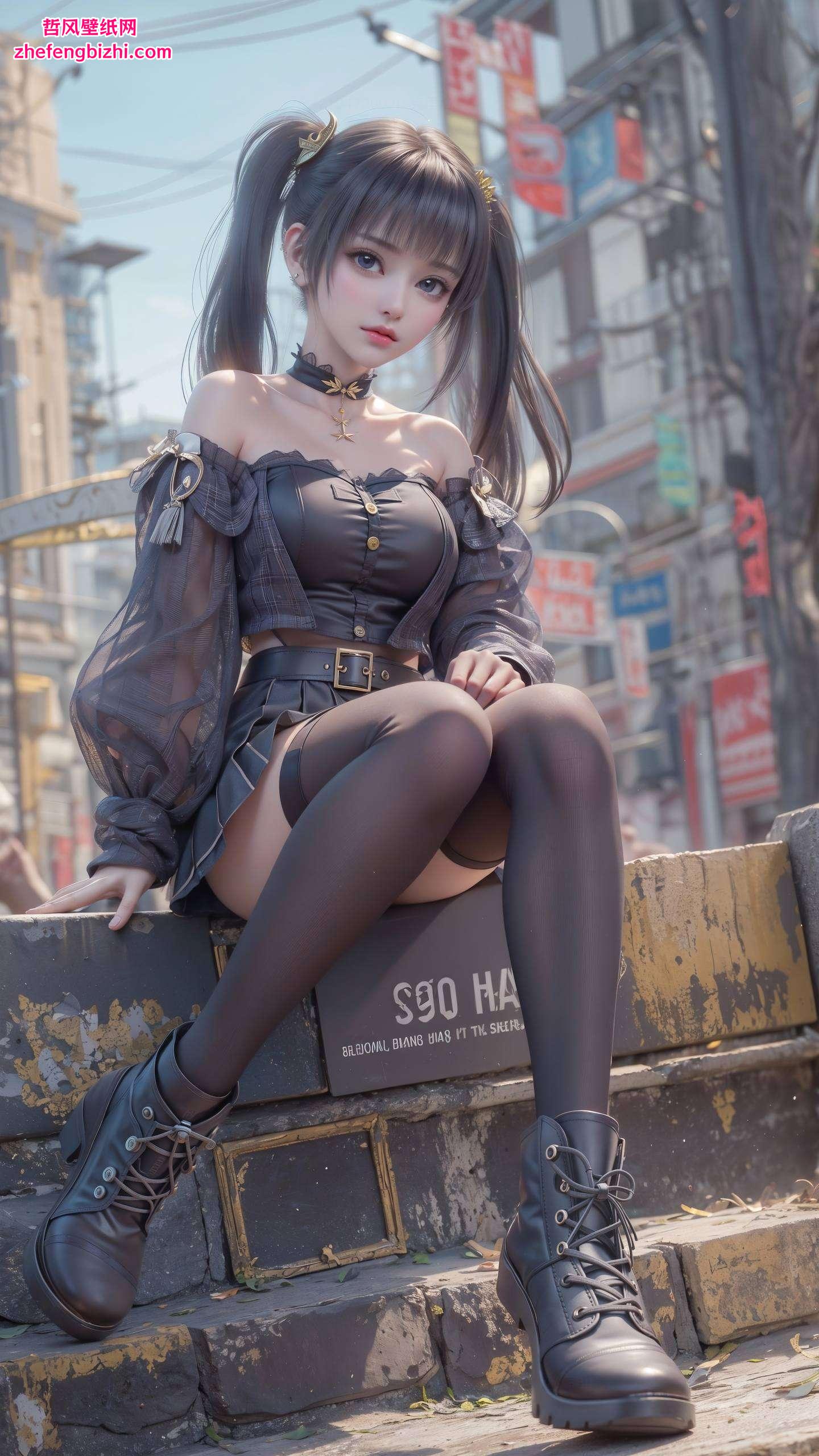 让你的电脑、手机都萌萌哒！🌟✨这可是国漫女神中的小调皮哦