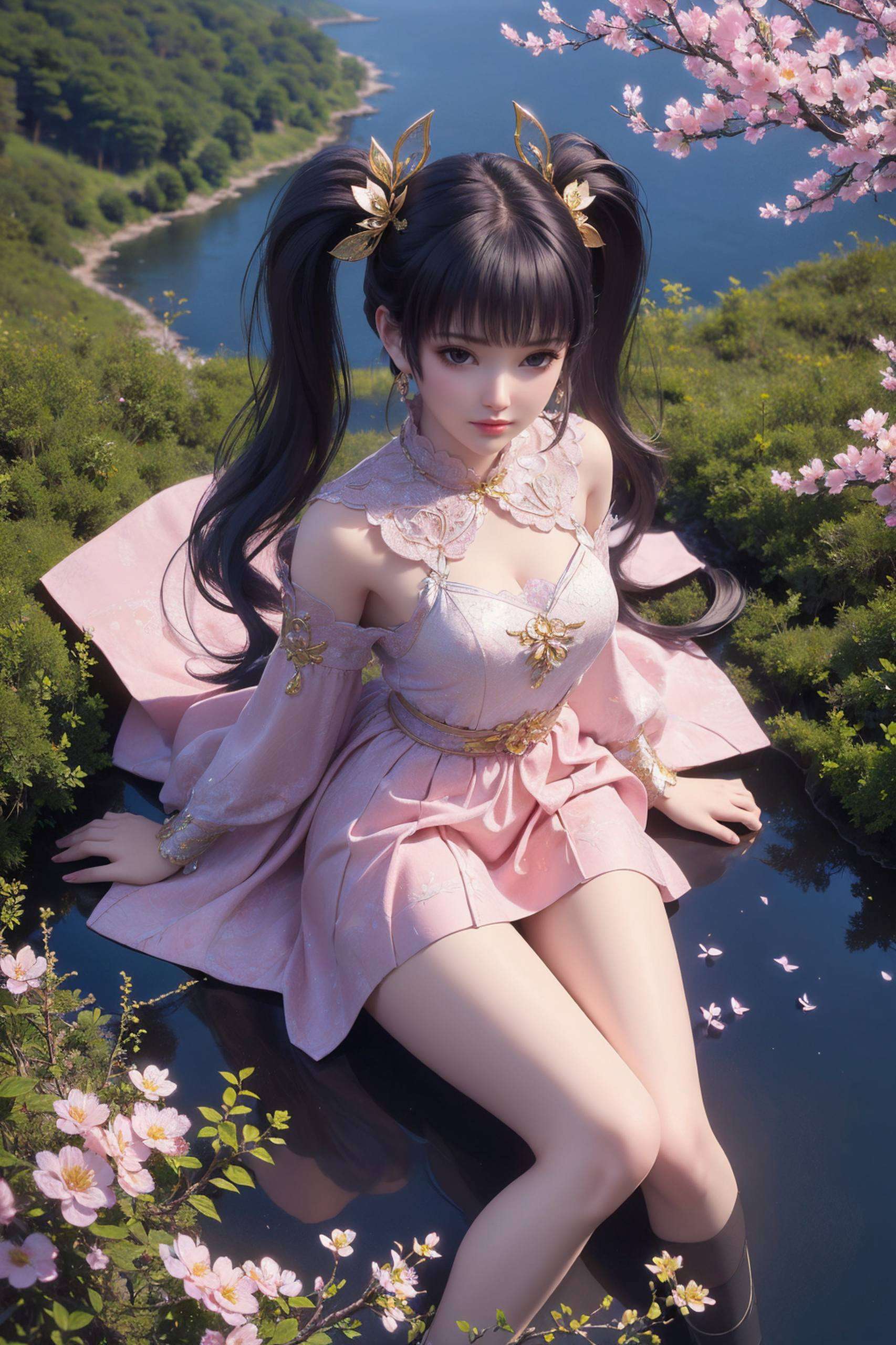 都在这款壁纸里完美呈现！快来抱走这位国漫小美女仿佛能看透你的心